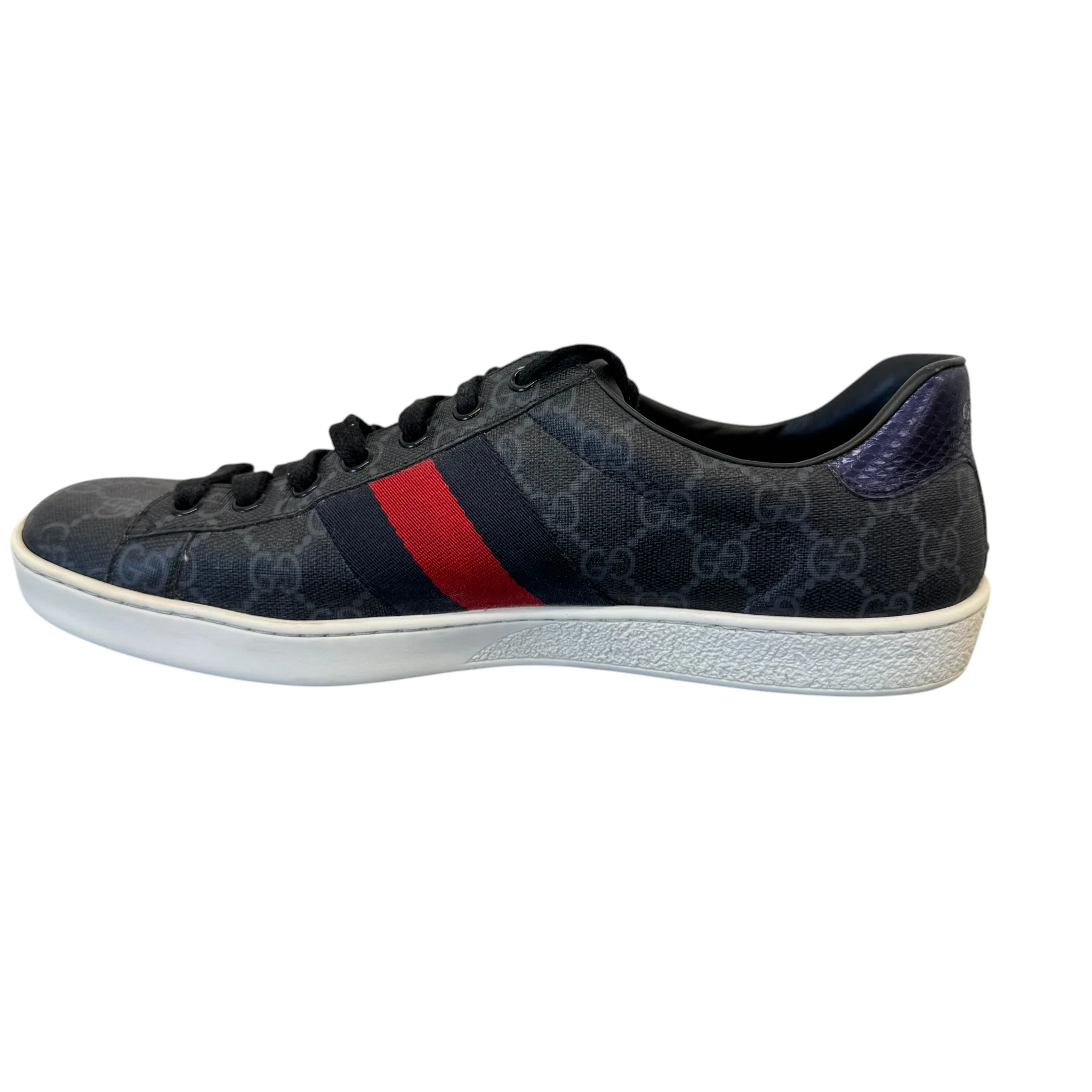 Men's Ace Gg Supreme Low Trainers Black Size EU 42 / UK 8 - Image 2
