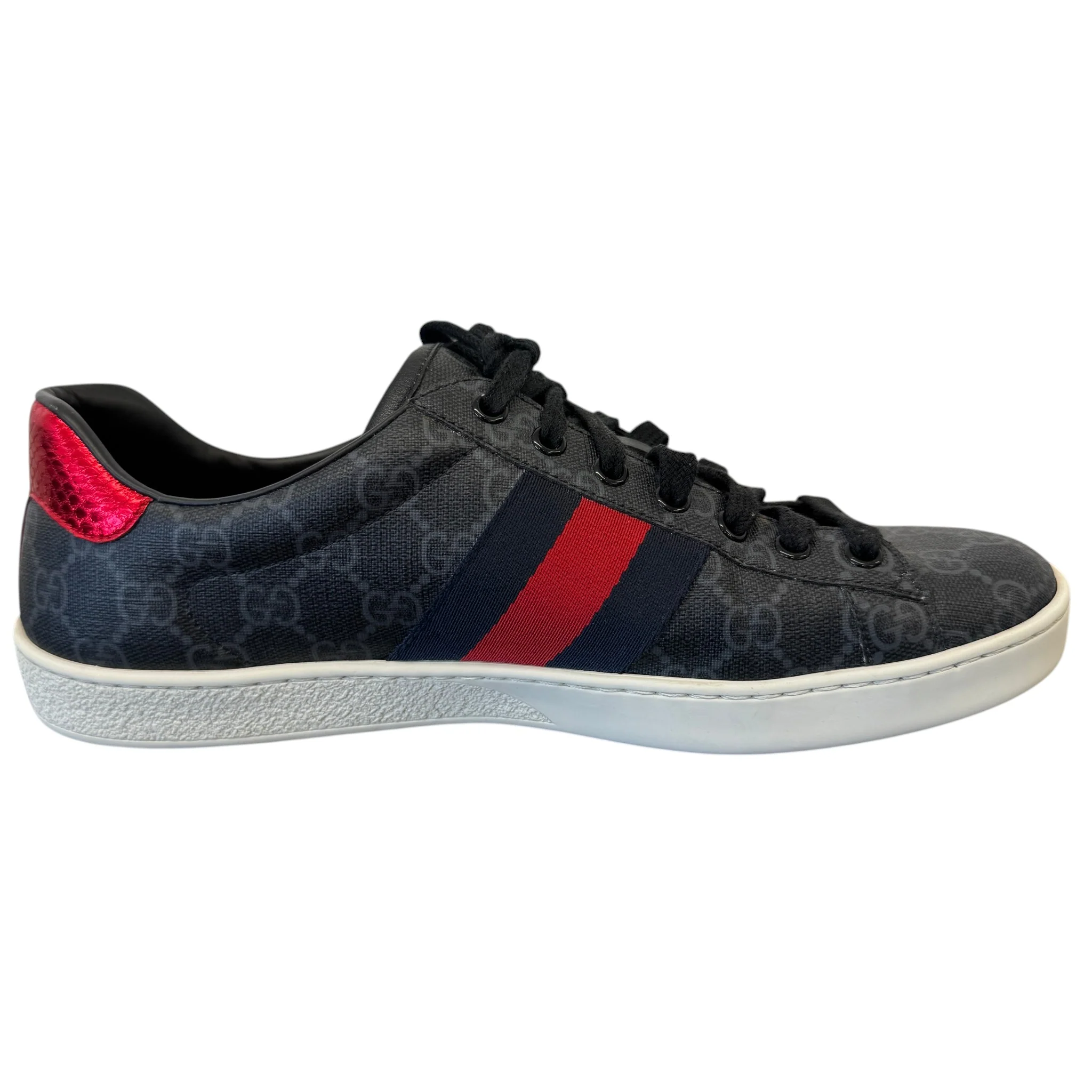 Men's Ace Gg Supreme Low Trainers Black Size EU 42 / UK 8 - Image 5