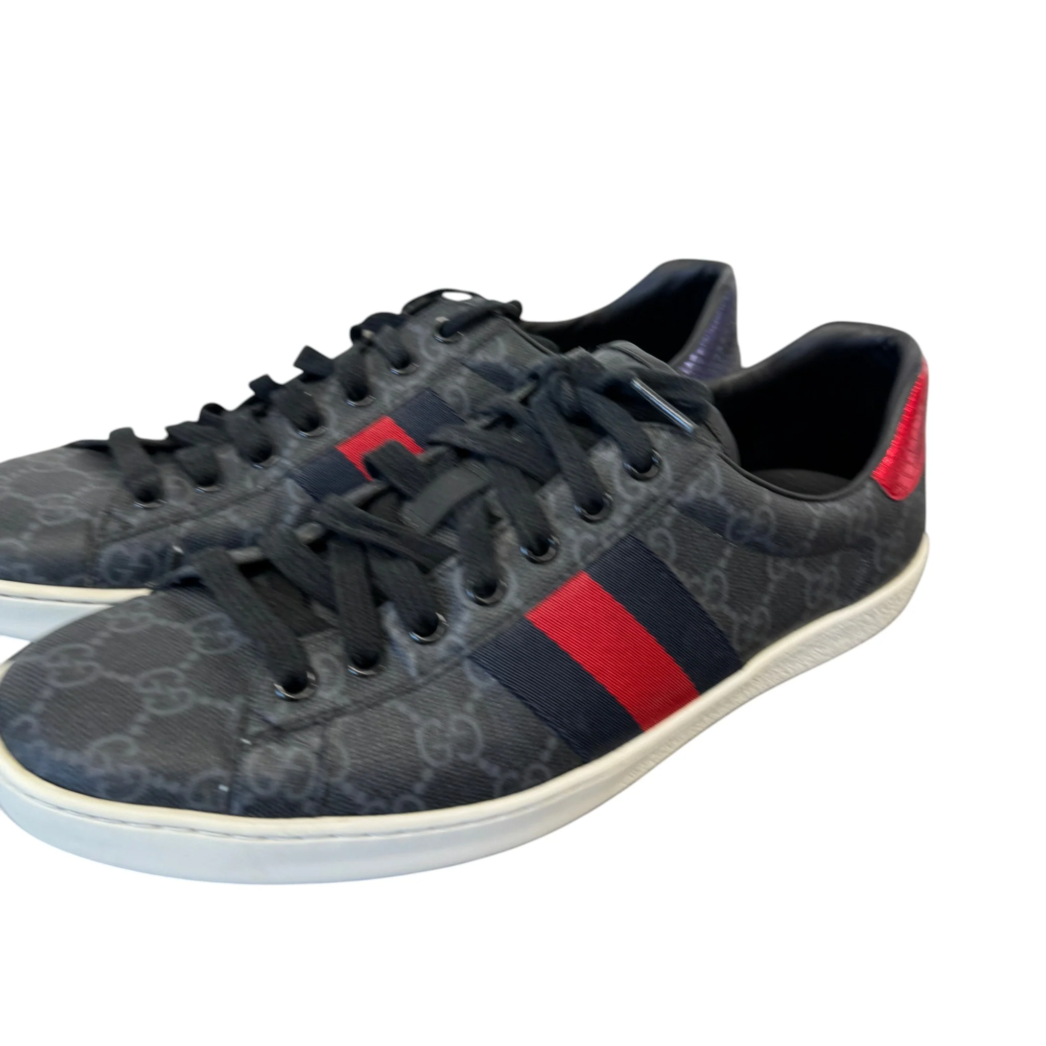 Men's Ace Gg Supreme Low Trainers Black Size EU 42 / UK 8 - Image 8