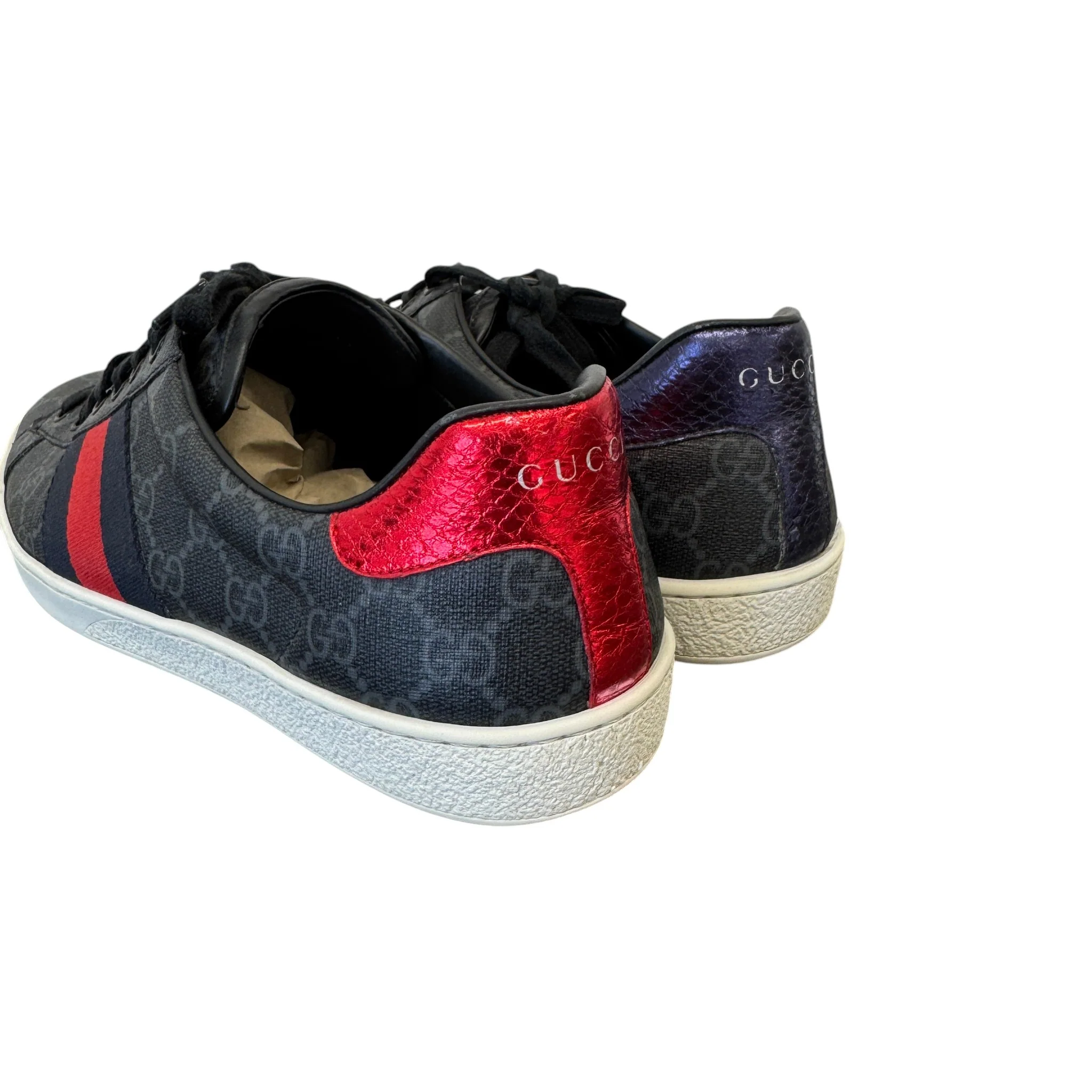 Men's Ace Gg Supreme Low Trainers Black Size EU 42 / UK 8 - Image 9