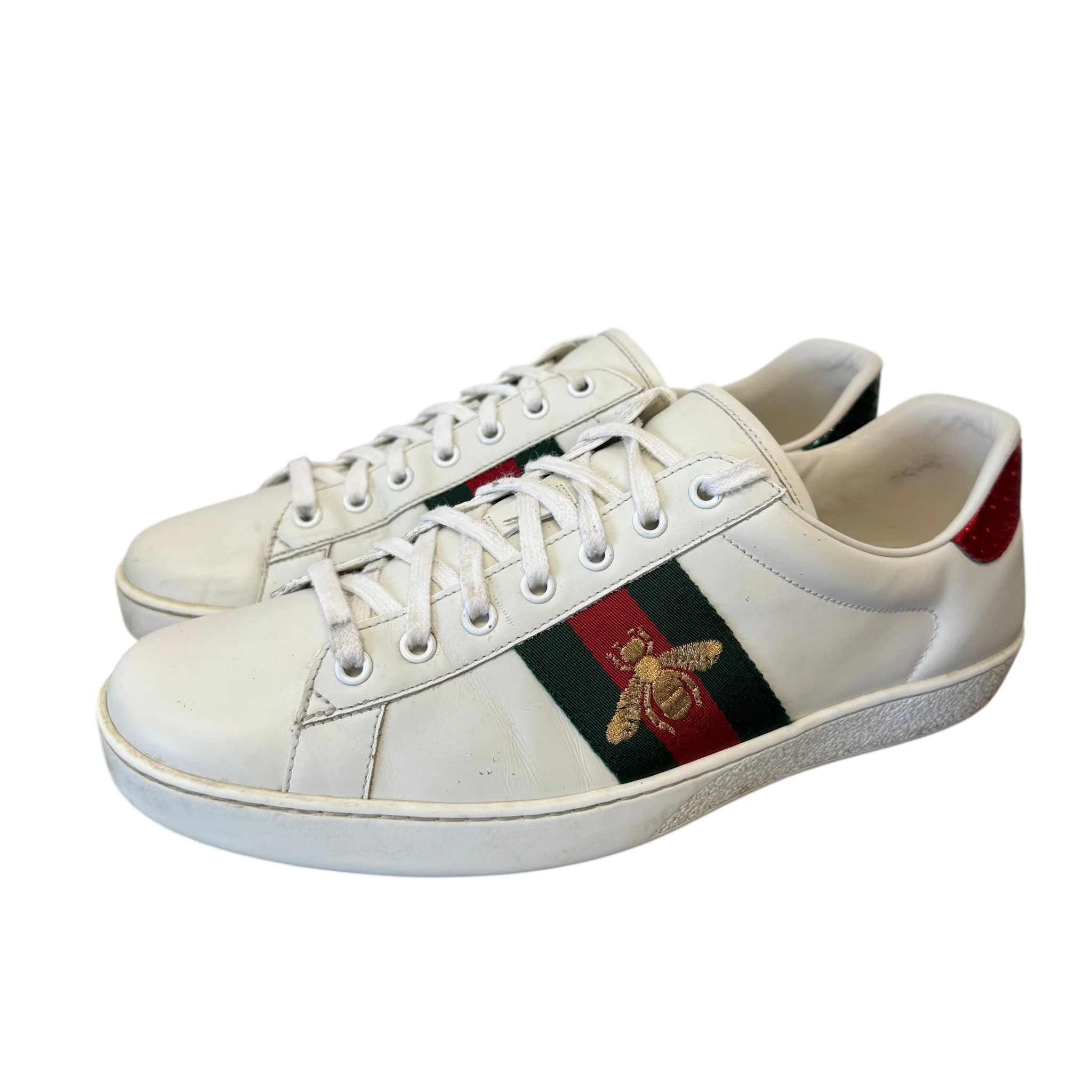 Men's Ace Low Trainers White Size EU 43.5 / UK 9.5 - Image 8