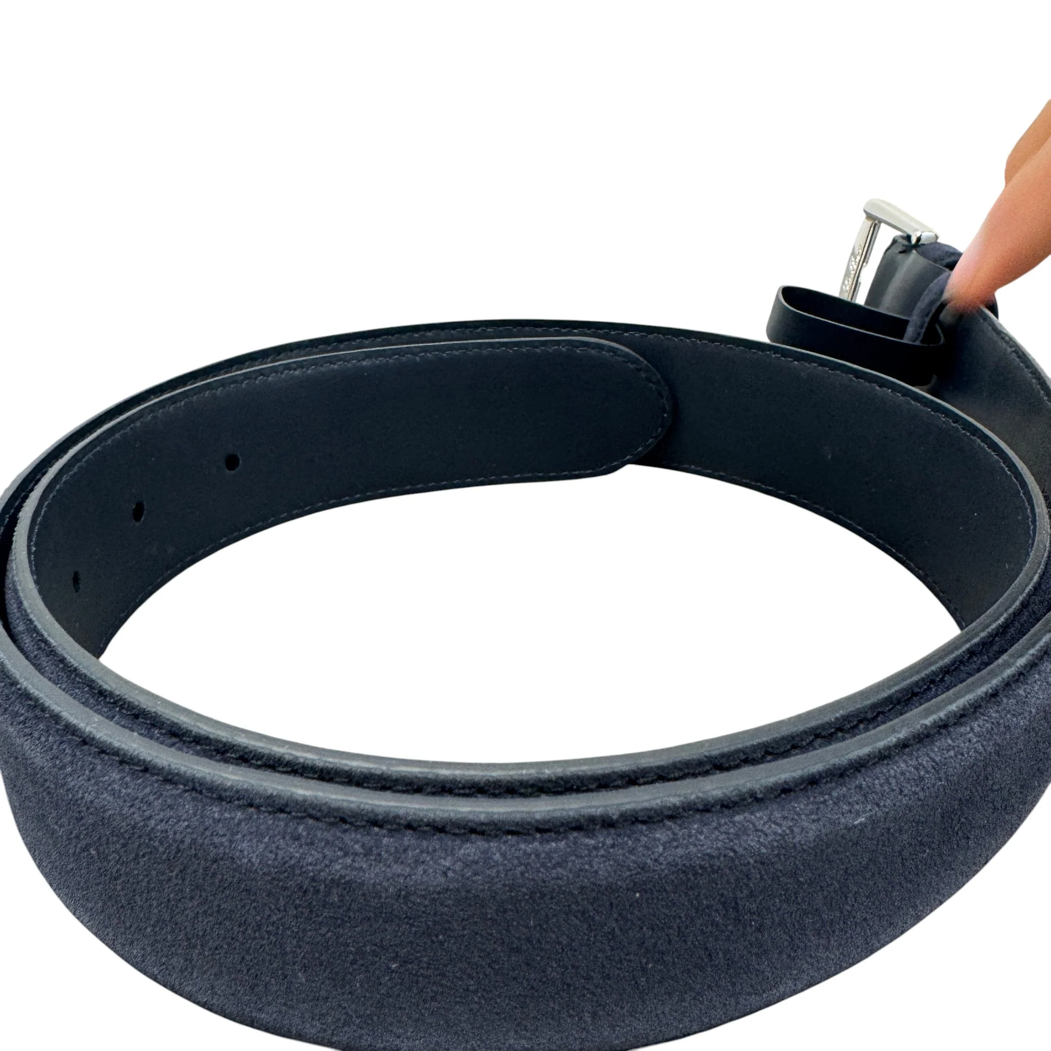 Men's Alsavel Belt Navy Size Waist 34" - Image 4