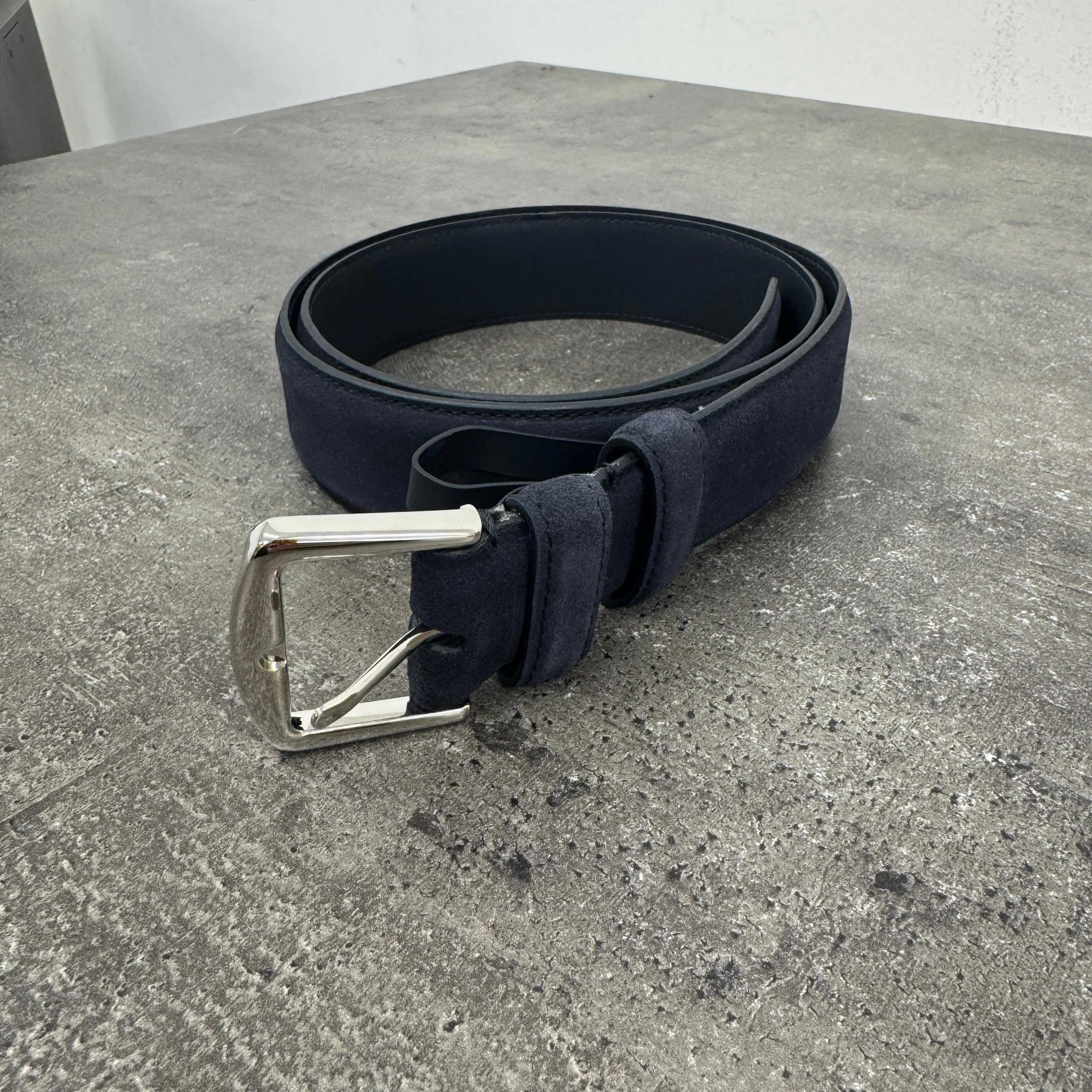 Men's Alsavel Belt Navy Size Waist 34" - Image 8