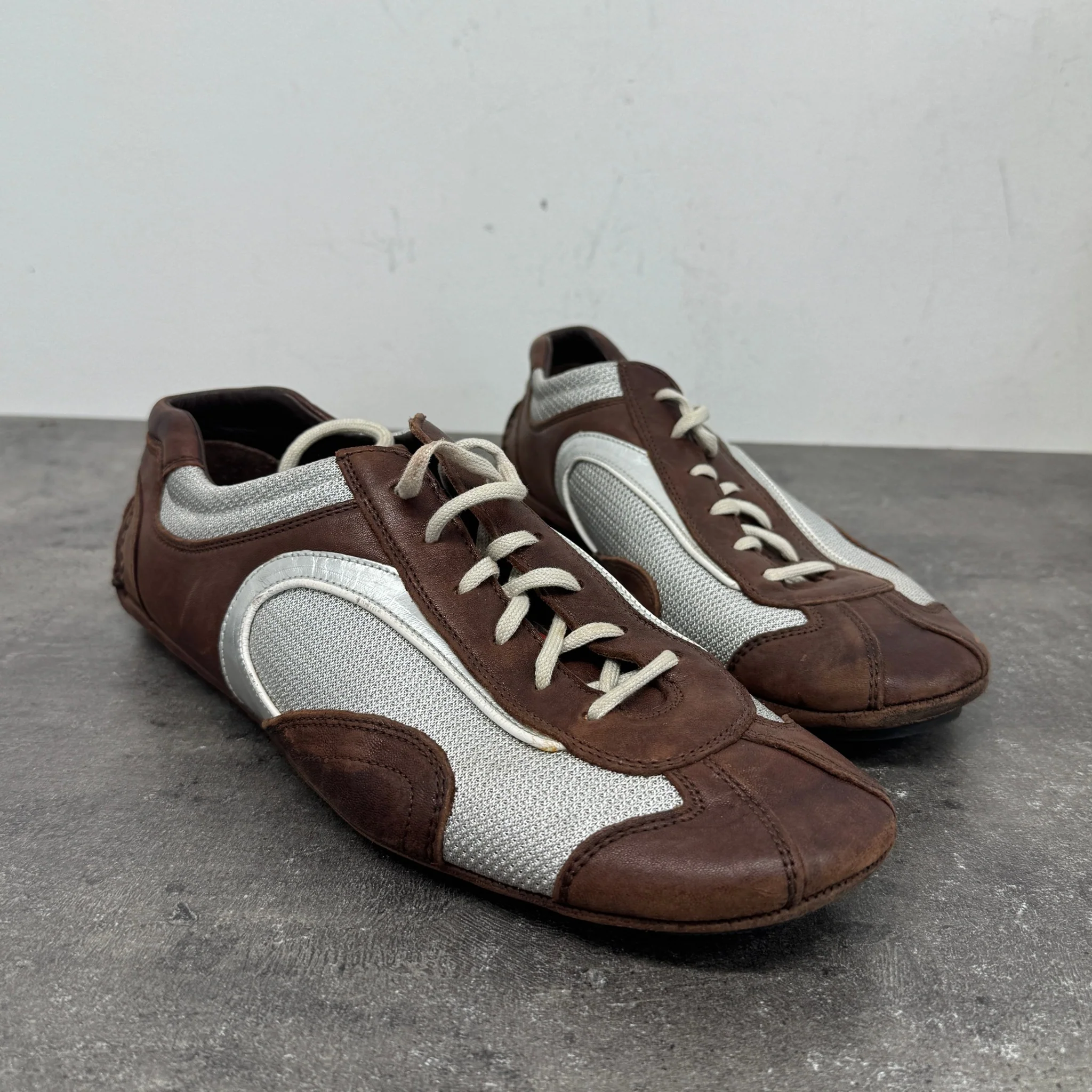 Men's America'S Cup Low Trainers Brown Size EU 42 / UK 8 - Image 11