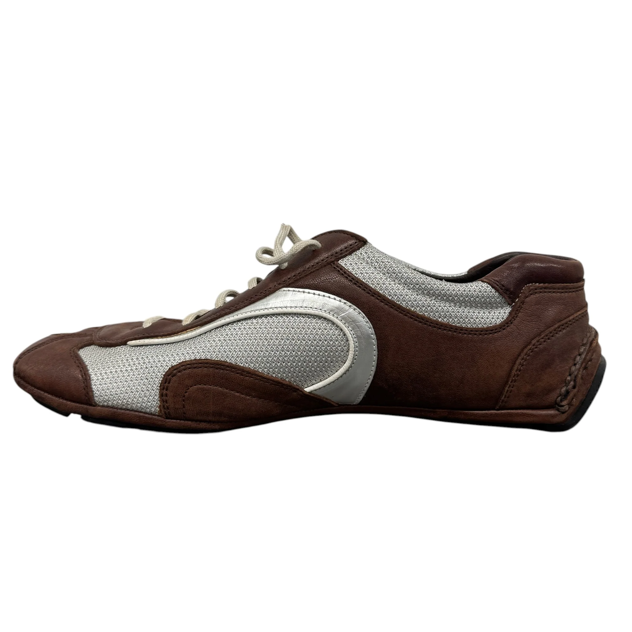 Men's America'S Cup Low Trainers Brown Size EU 42 / UK 8 - Image 2