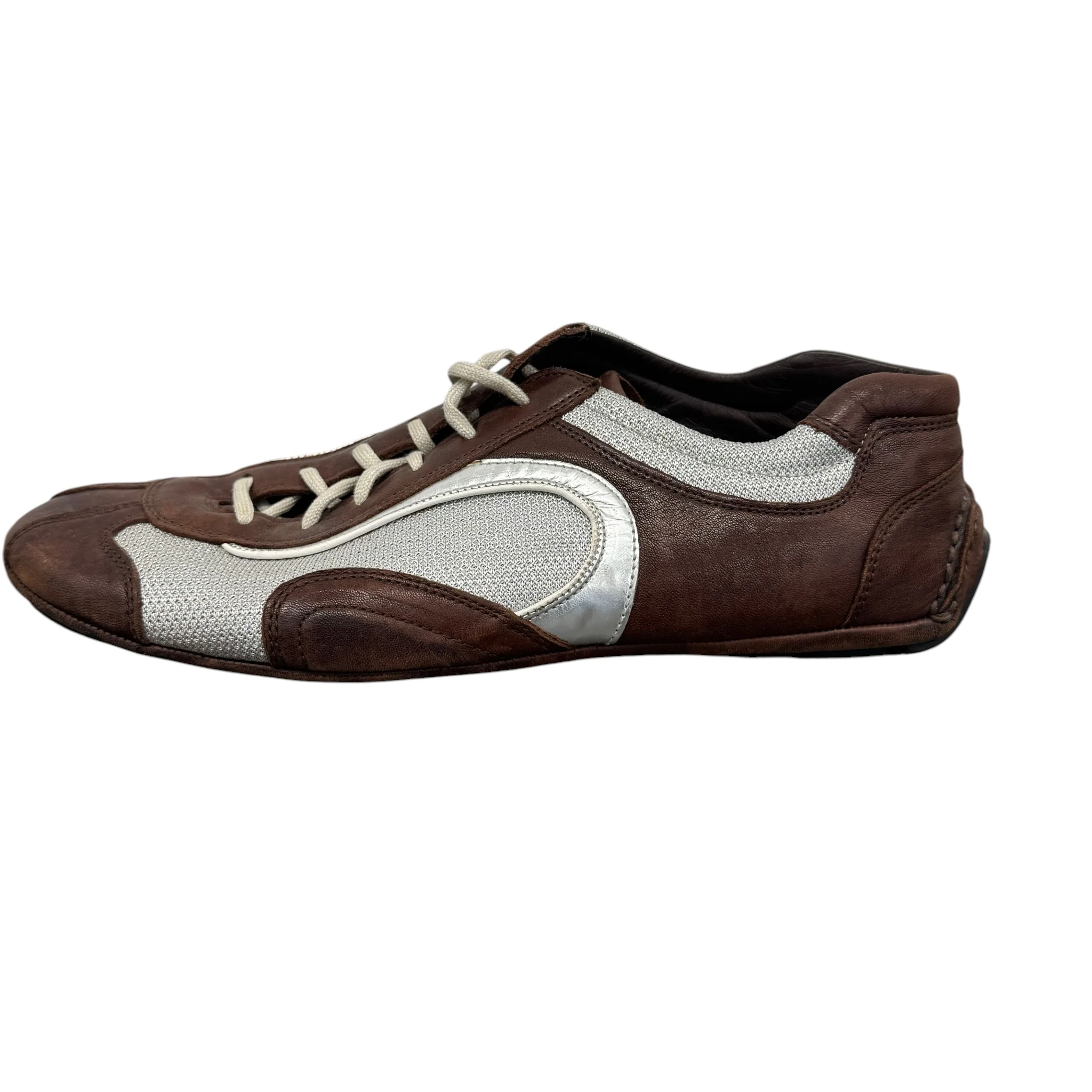 Men's America'S Cup Low Trainers Brown Size EU 42 / UK 8 - Image 4