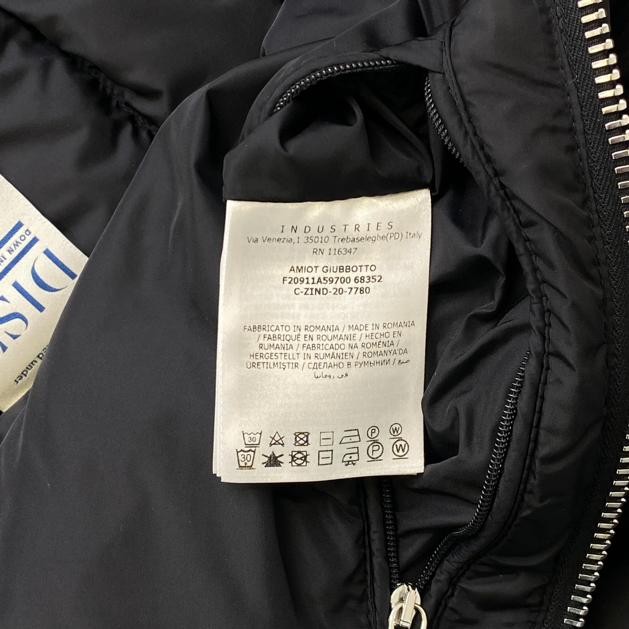Men's Amiot Down Jacket Black Size 1 / S - Image 7