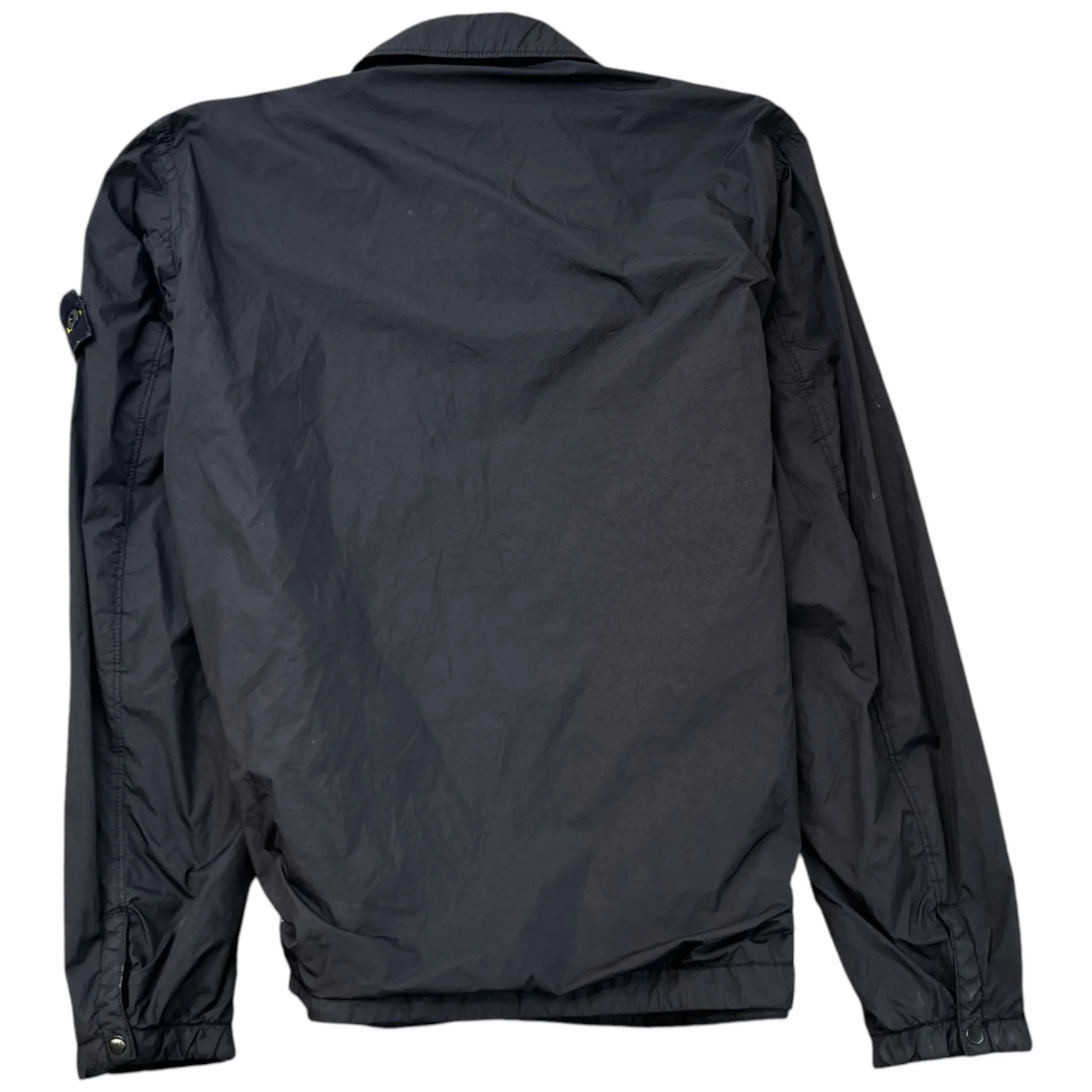 Men's Applique Logo Jacket Black Size M - Image 2