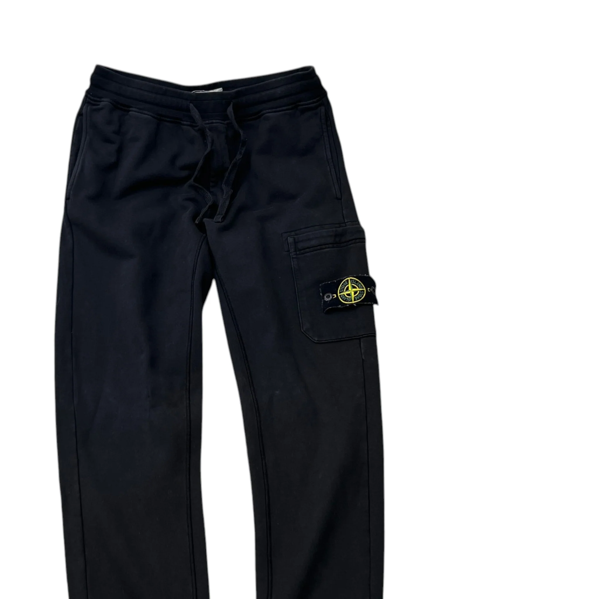 Men's Applique Logo Joggers Black Size S - Image 3