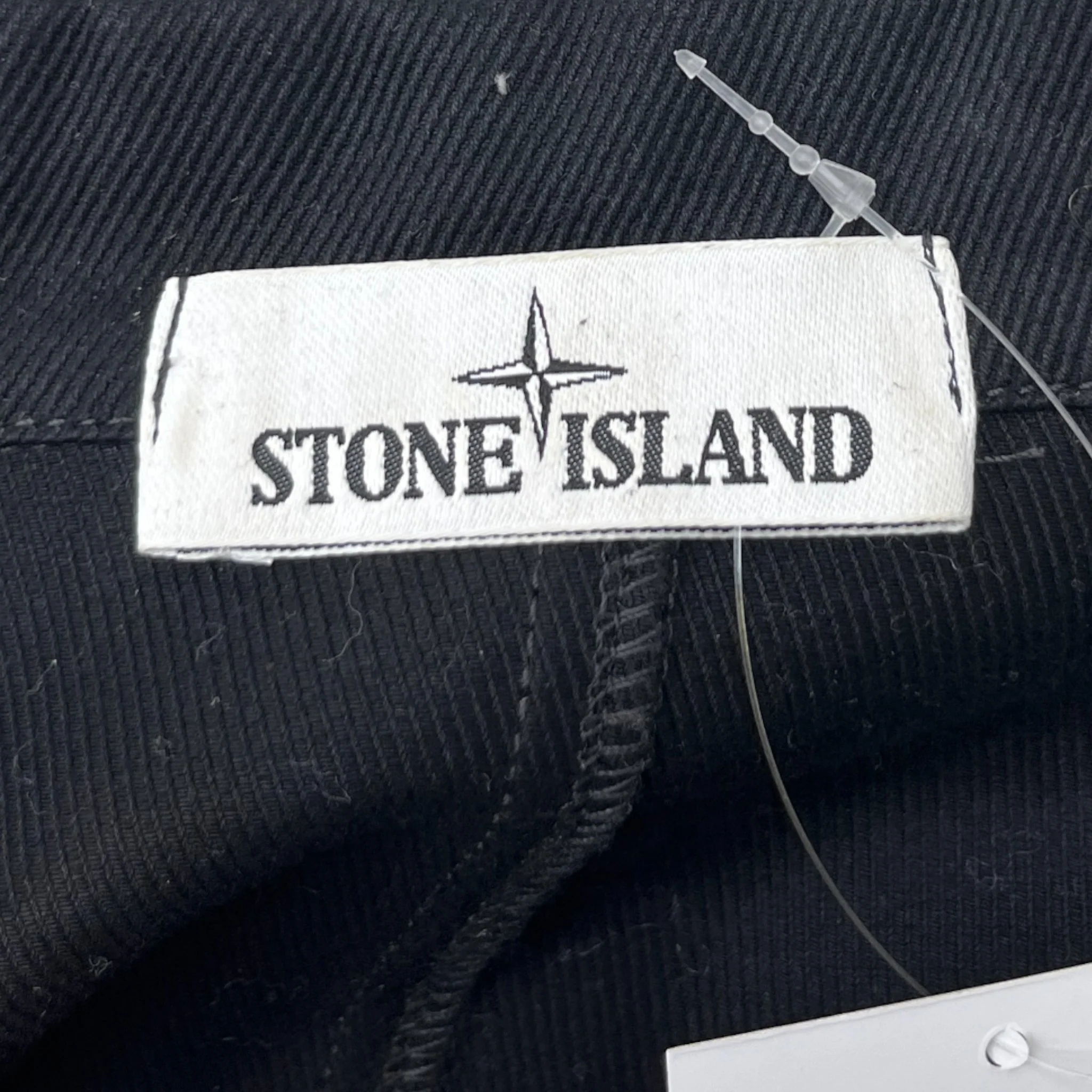 Men's Applique Logo Smock Jacket Black Size M - Image 7