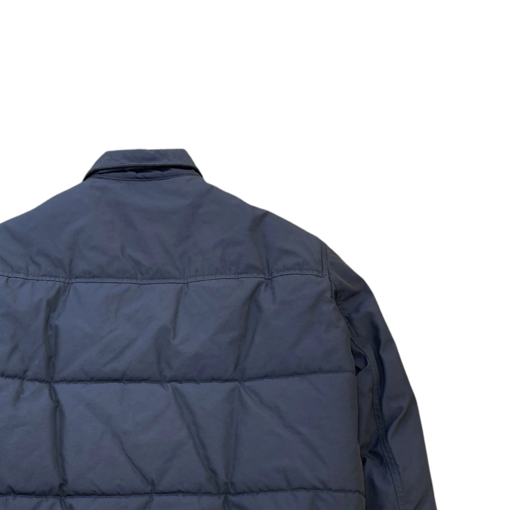 Men's Arm Logo Down Jacket Navy Size IT 48 / M - Image 4