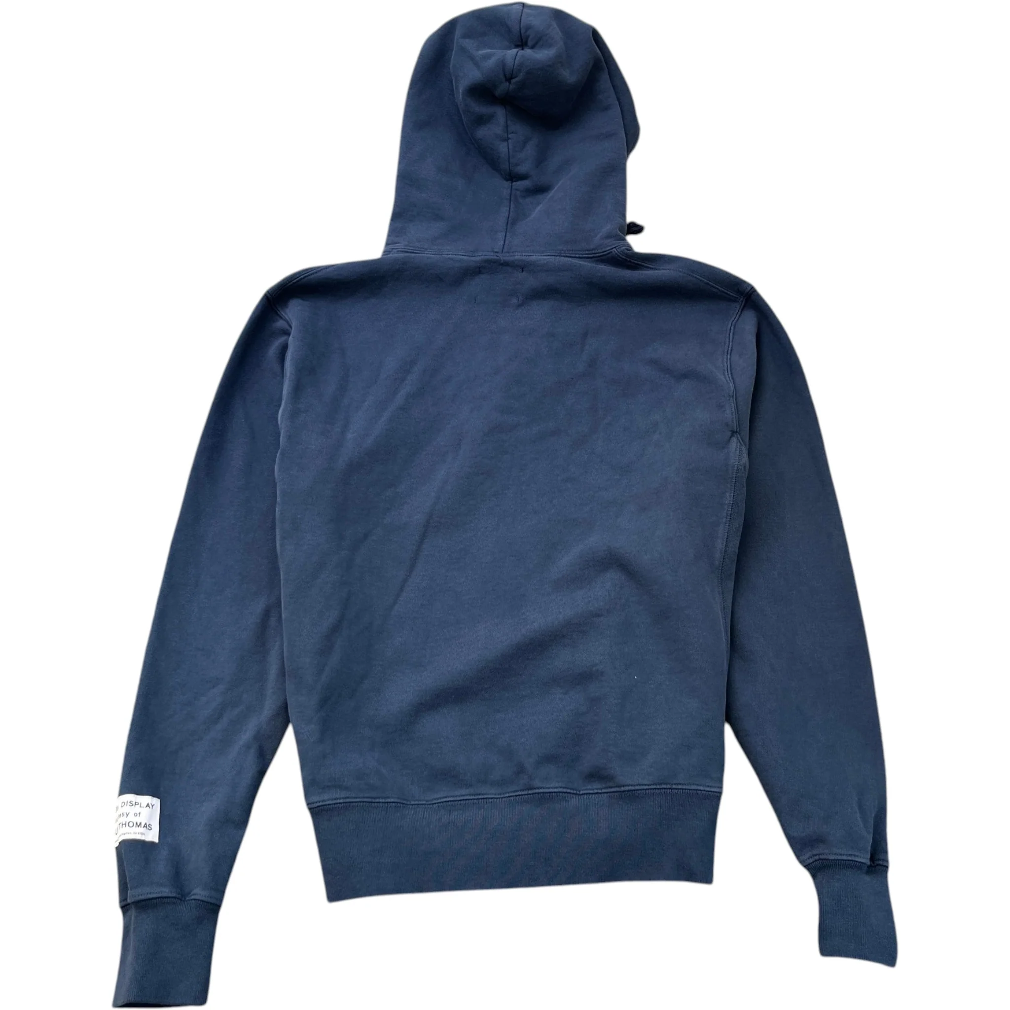 Men's Atk Stacked Logo Hoodie Navy Size M - Image 2