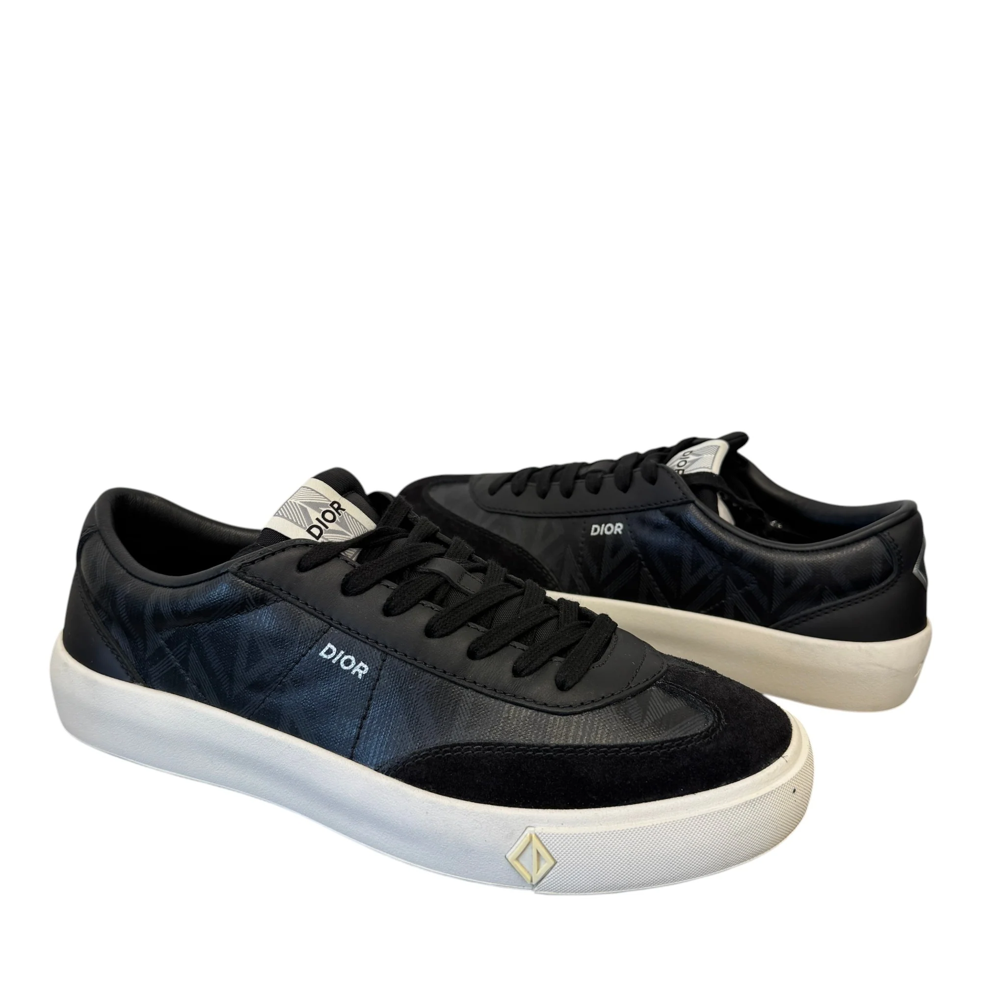 Men's B101 Low Trainers Black Size EU 43 / UK 9 - Image 3