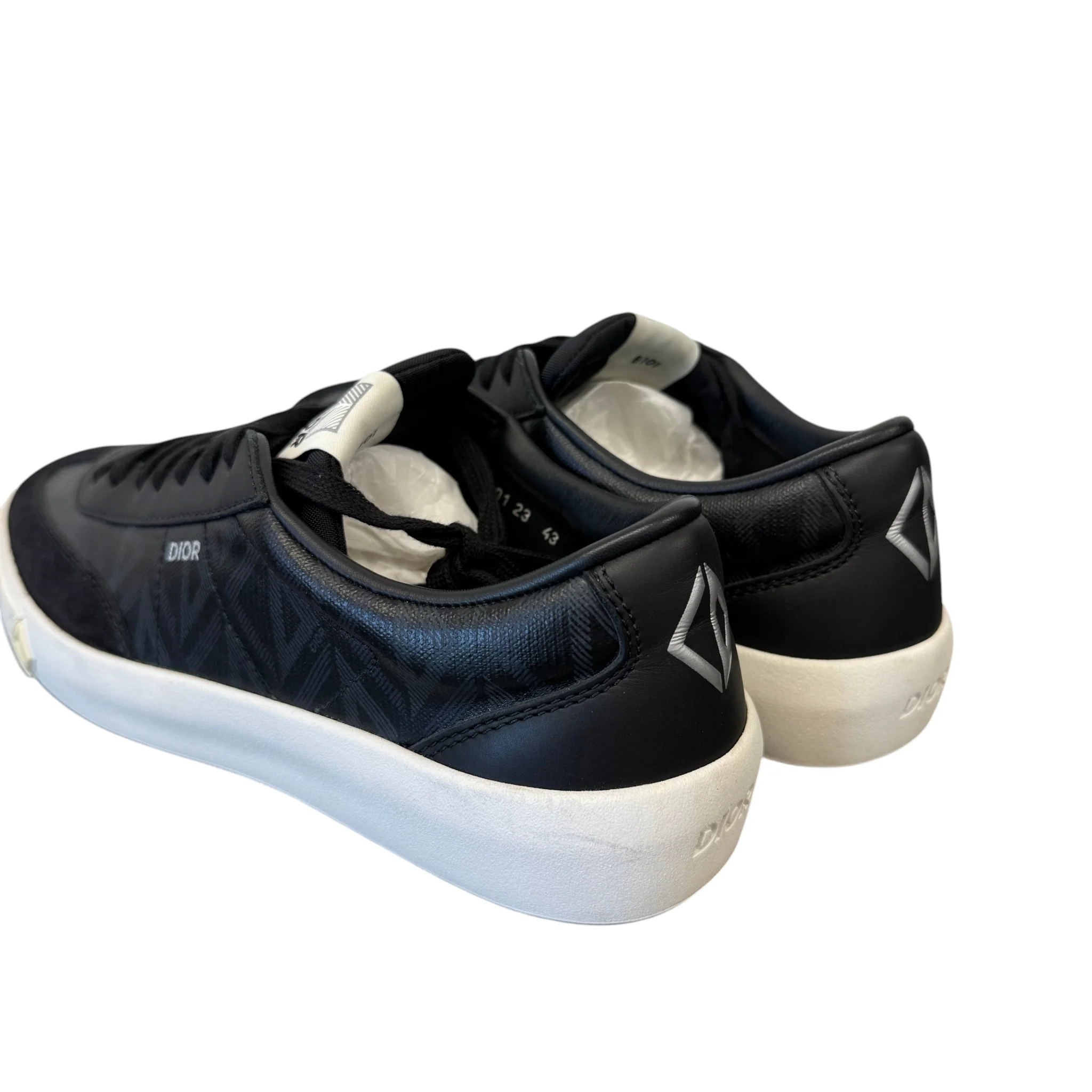 Men's B101 Low Trainers Black Size EU 43 / UK 9 - Image 8