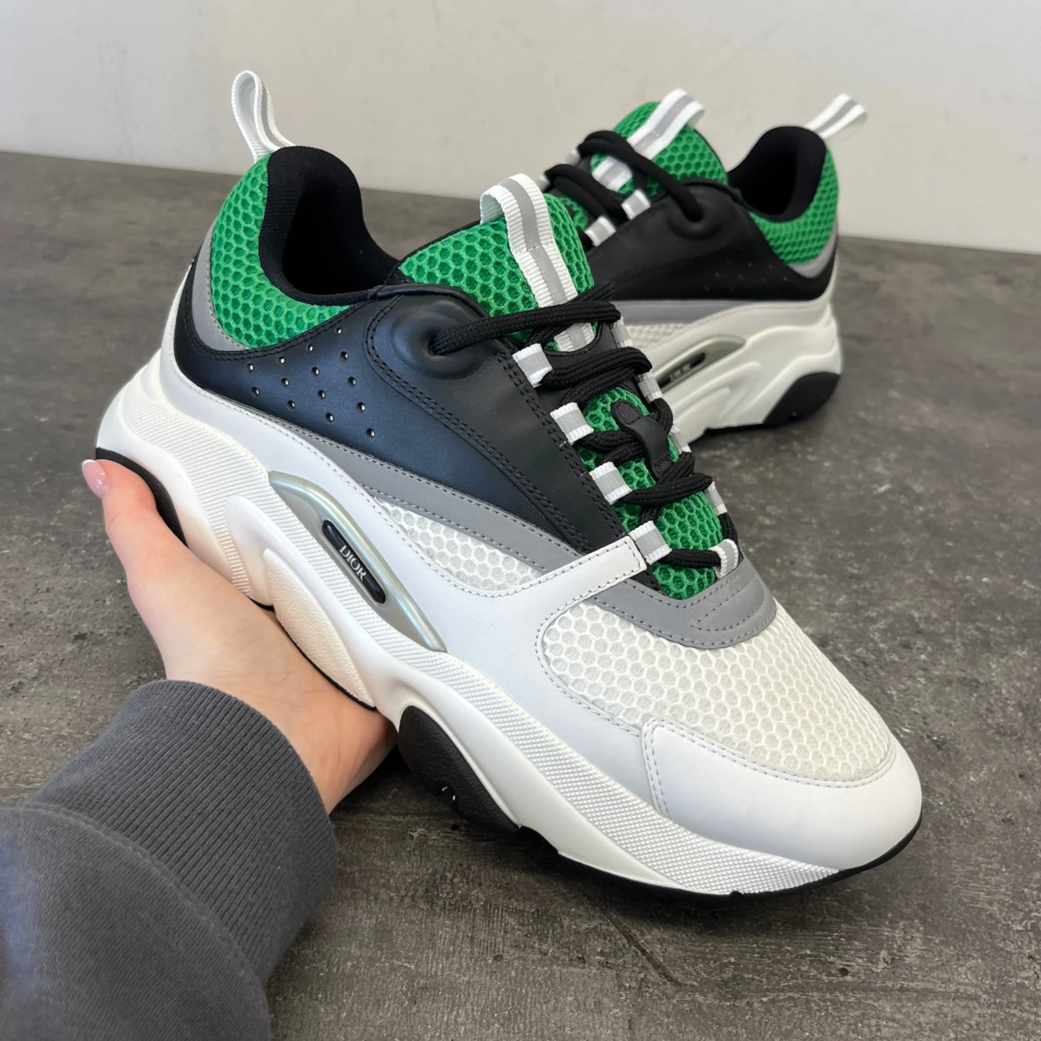 Men's B22 Low Trainers Green Size EU 42 / UK 8 - Image 12