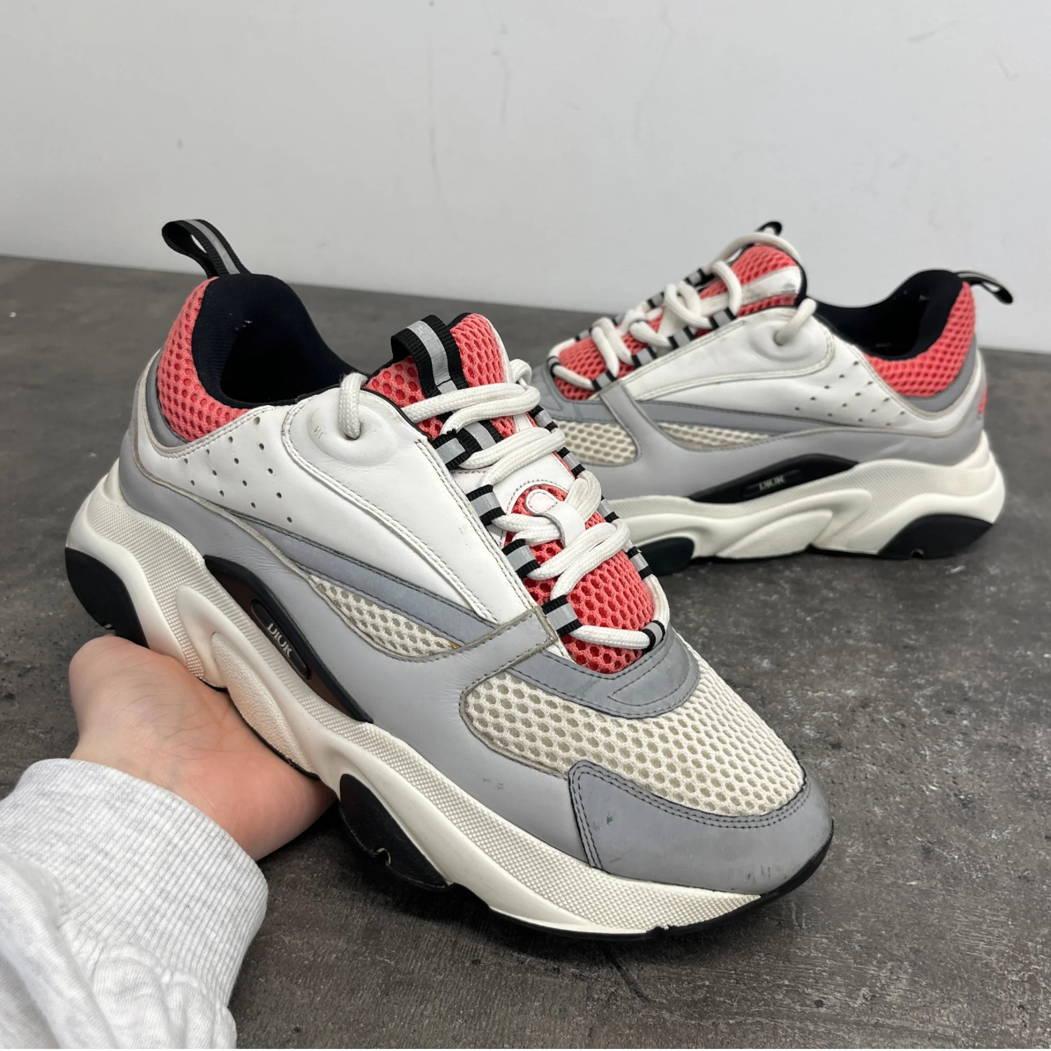Men's B22 Low Trainers White Size EU 41.5 / UK 7.5 - Image 12