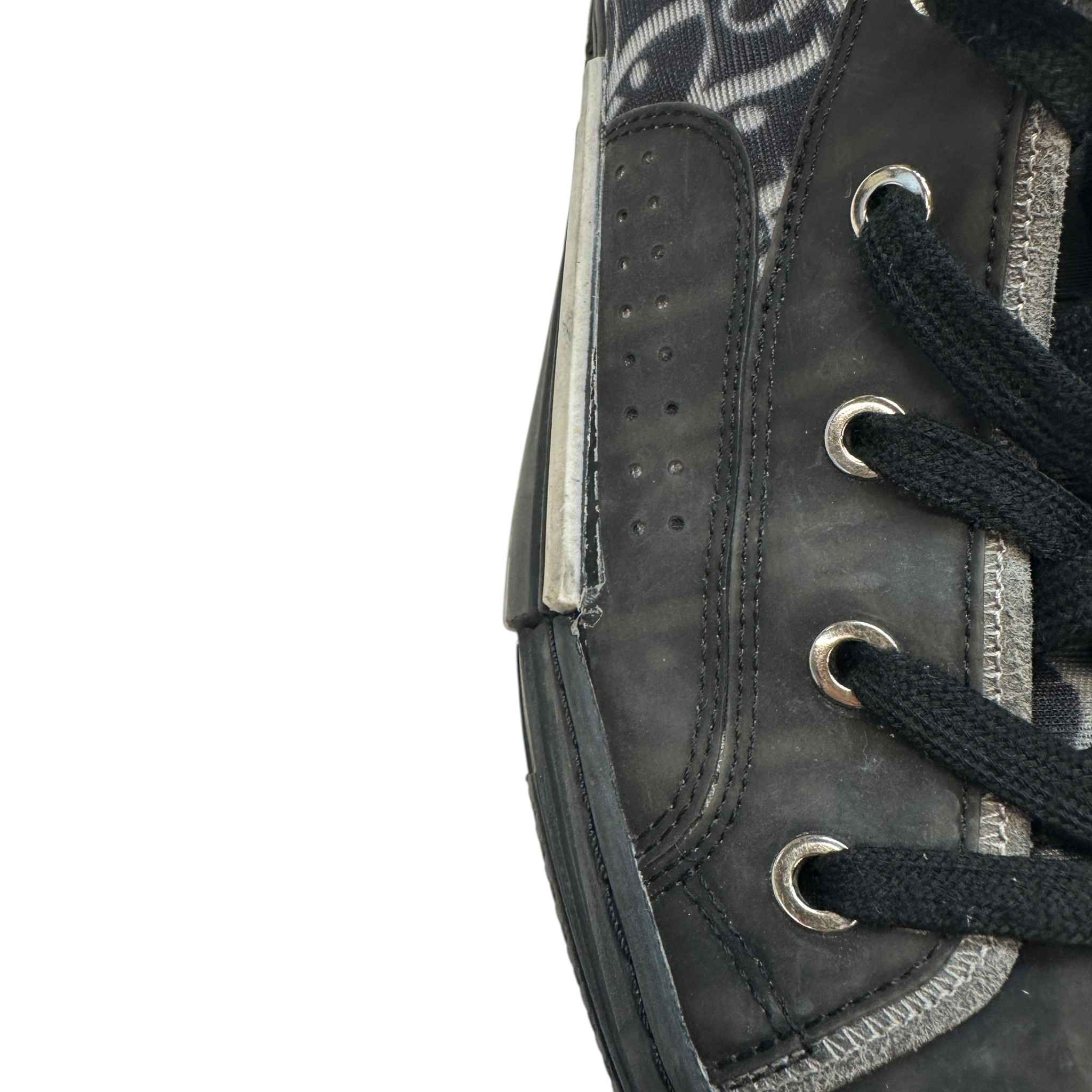 Men's B23 Oblique High Trainers Black Size EU 41 / UK 7 - Image 14