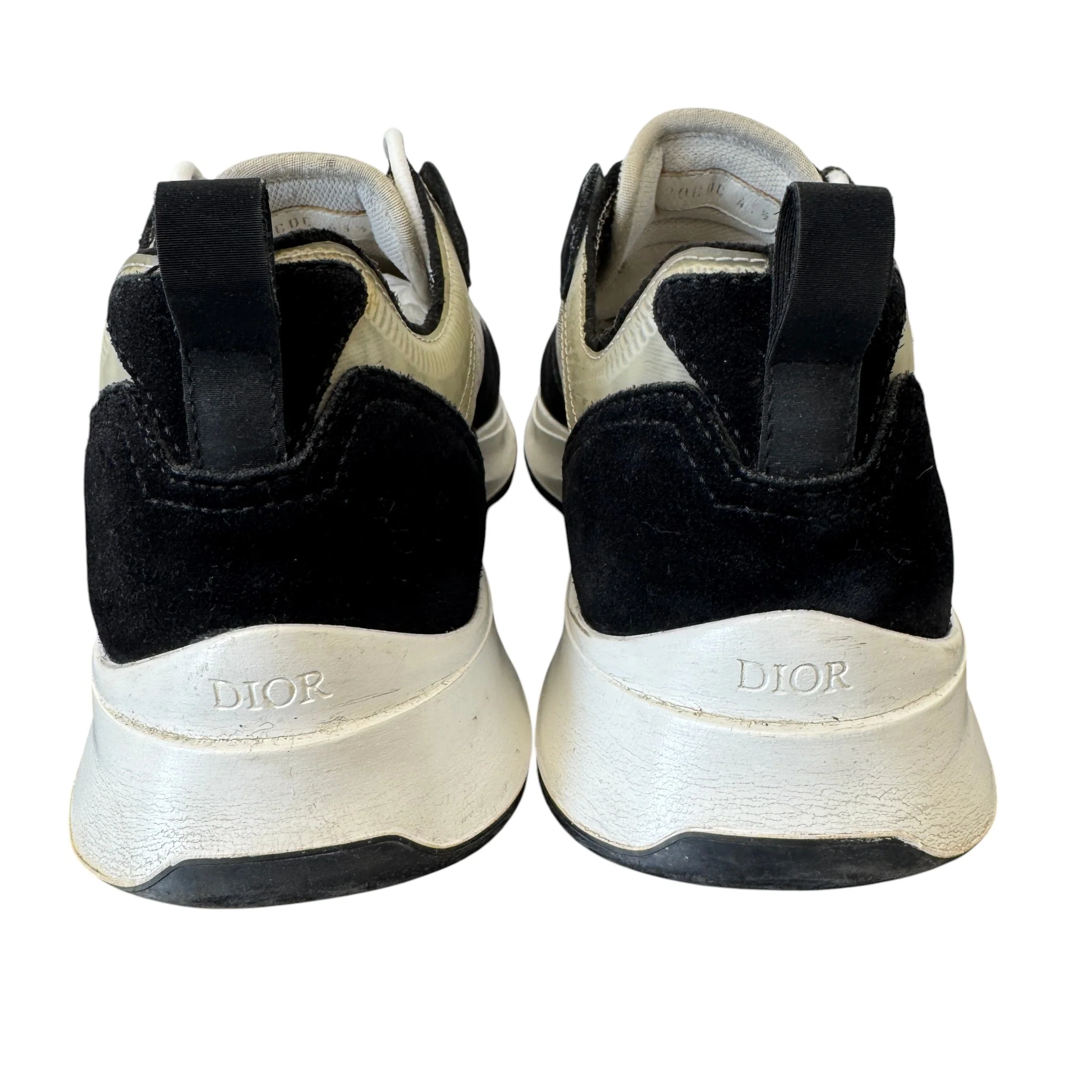 Men's B25 Low Trainers Black Size EU 41.5 / UK 7.5 - Image 9