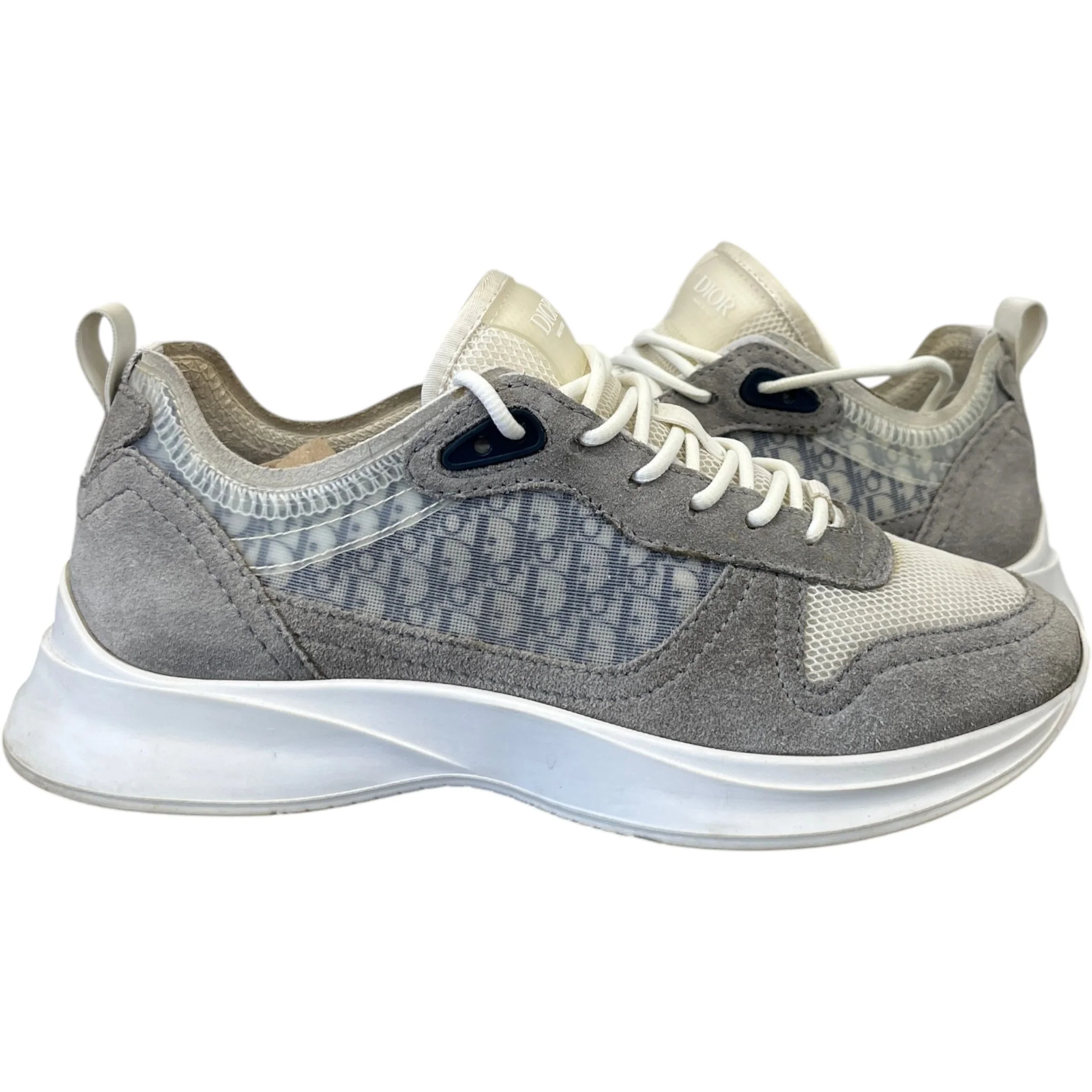 Men's B25 Low Trainers Grey Size EU 39 / UK 5 - Image 3