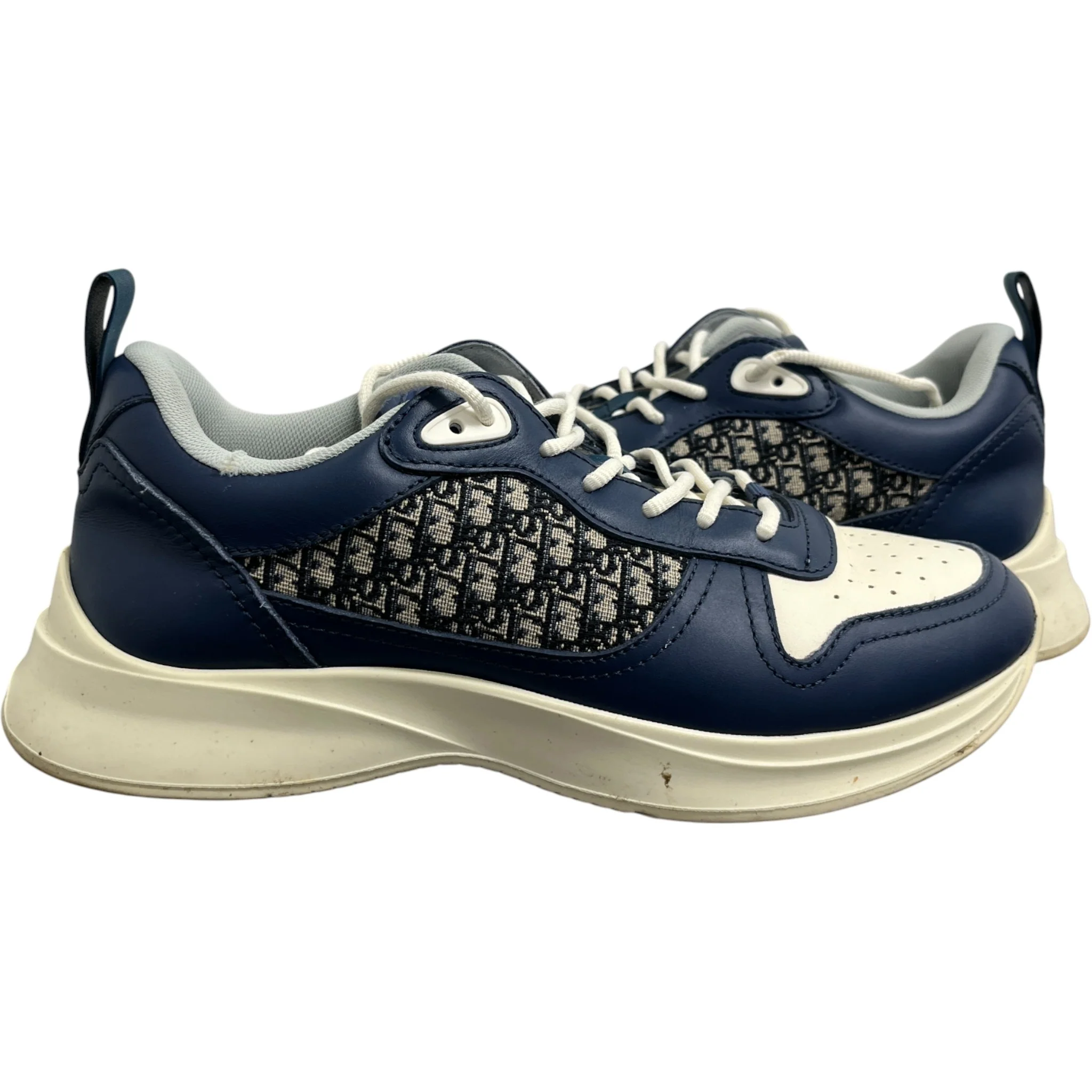 Men's B25 Low Trainers Navy Size EU 39 / UK 5 - Image 3