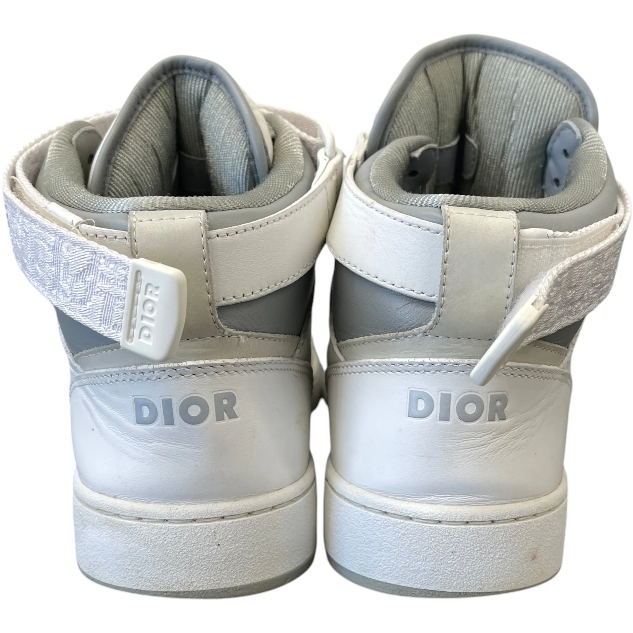 Men's B27 High Trainers White Size EU 41 / UK 7 - Image 10
