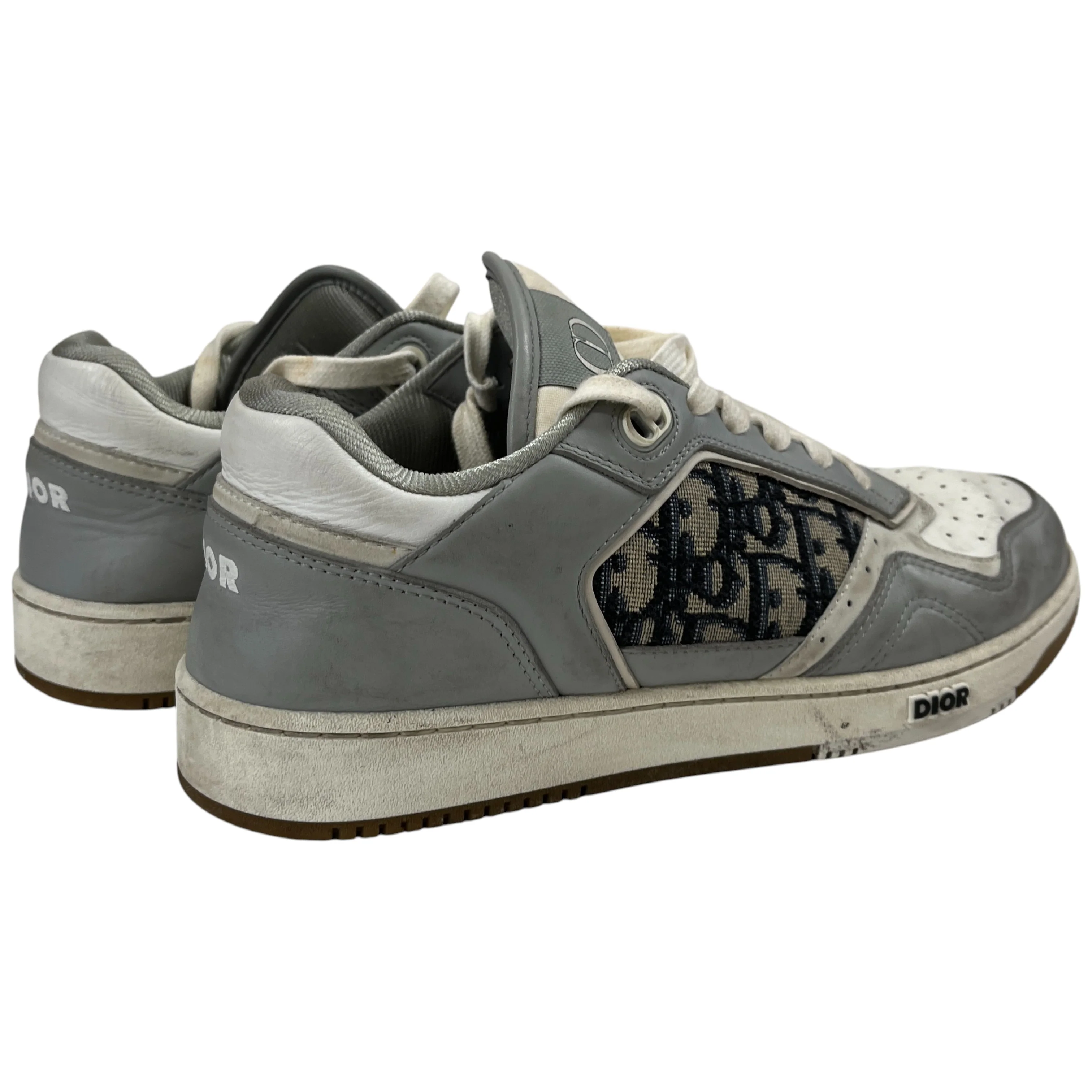 Men's B27 Low Trainers Grey Size EU 40 / UK 6 - Image 9