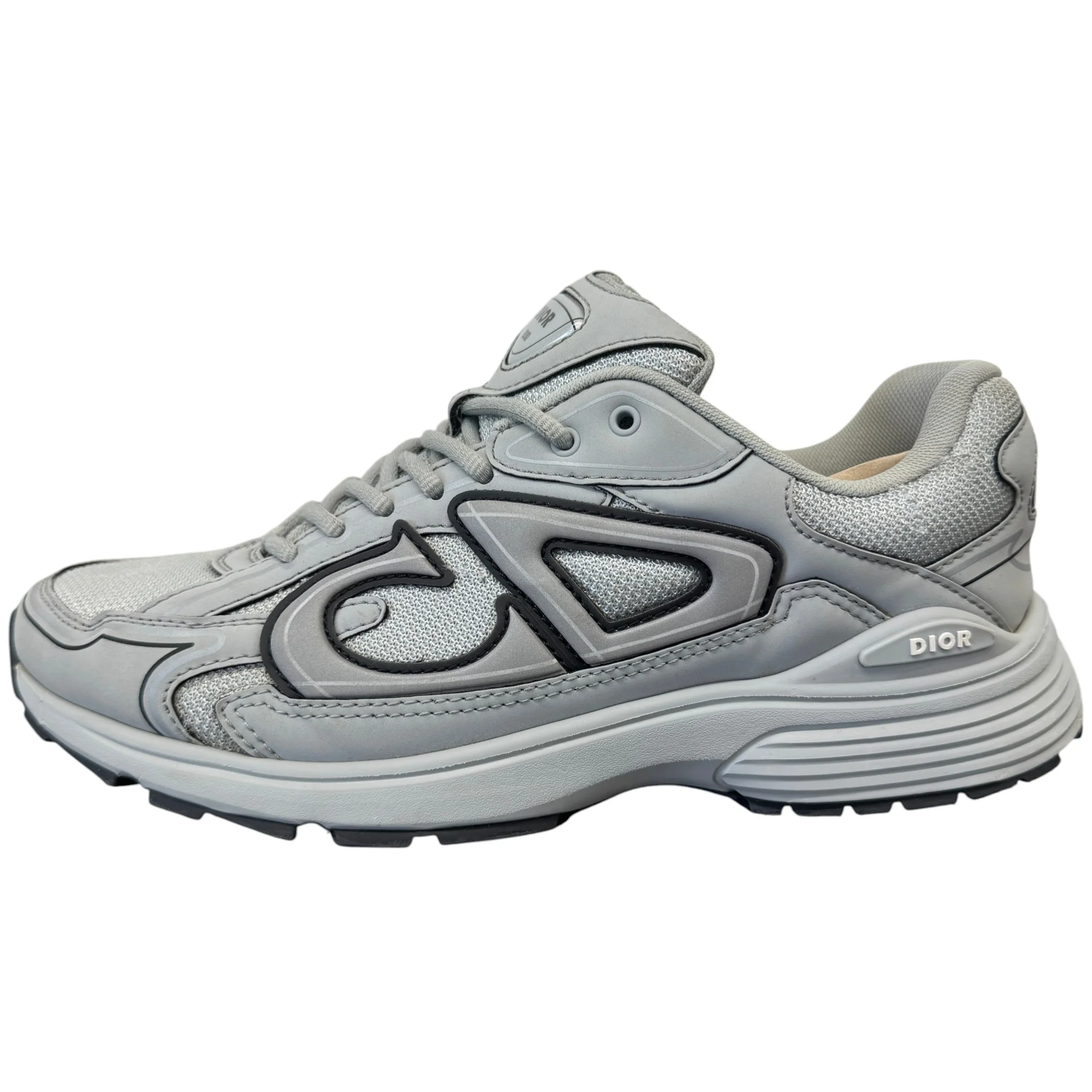 Men's B30 Low Trainers Grey Size EU 41 / UK 7 - Image 5