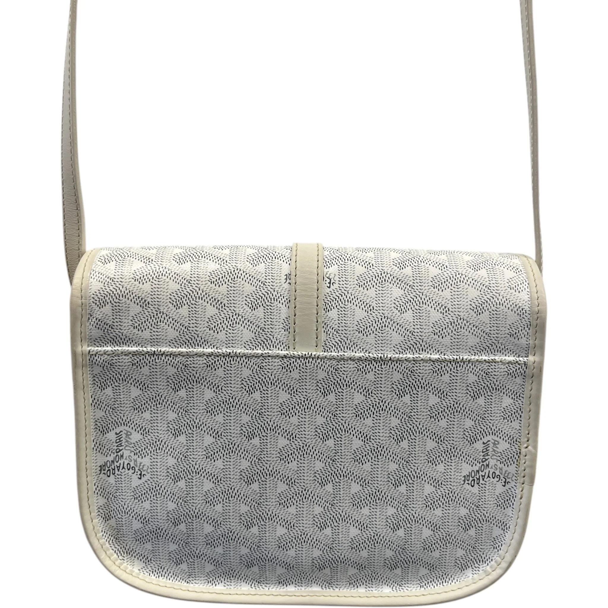 Men's Belvedere Pm Messenger Bag White - Image 3