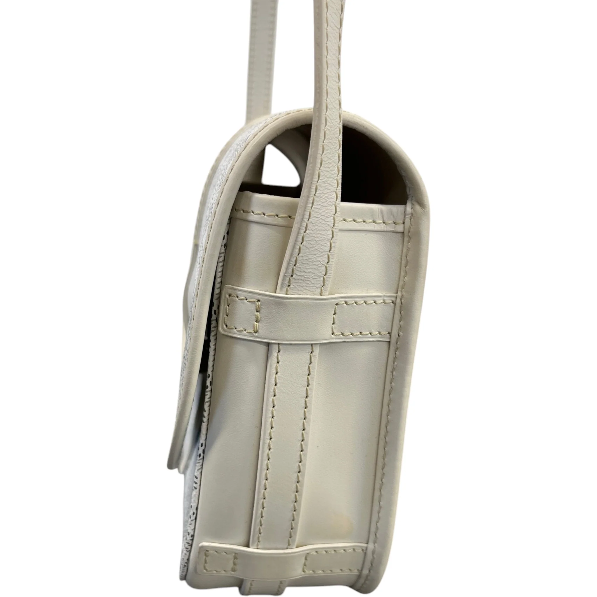 Men's Belvedere Pm Messenger Bag White - Image 7