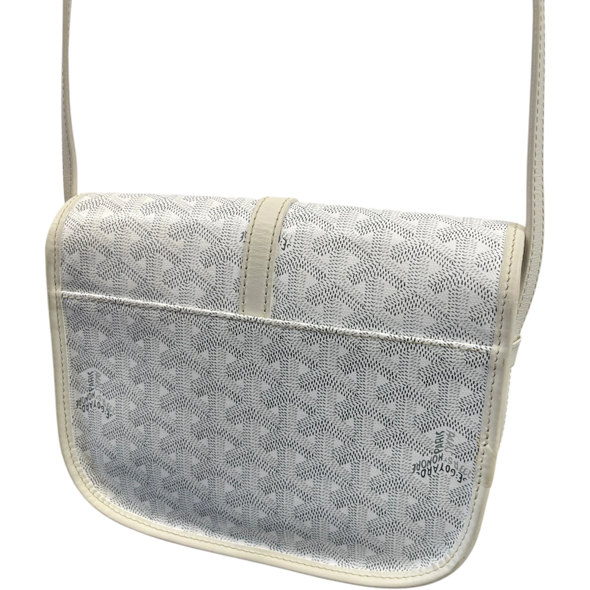 Men's Belvedere Pm Messenger Bag White - Image 8