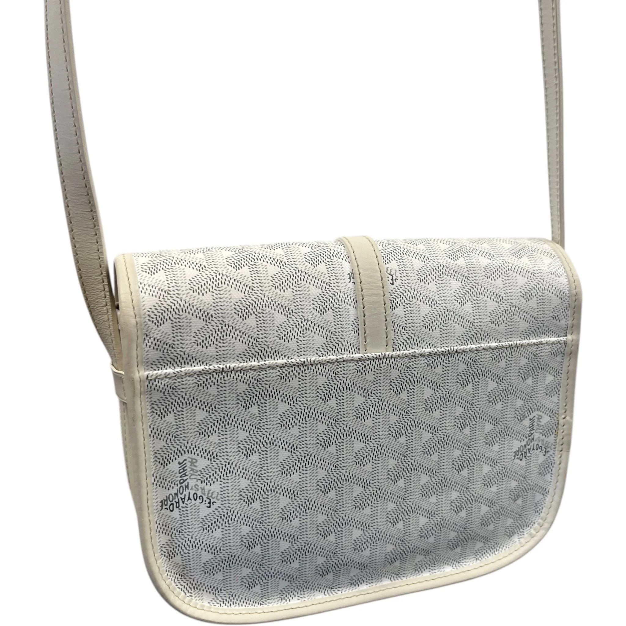Men's Belvedere Pm Messenger Bag White - Image 9