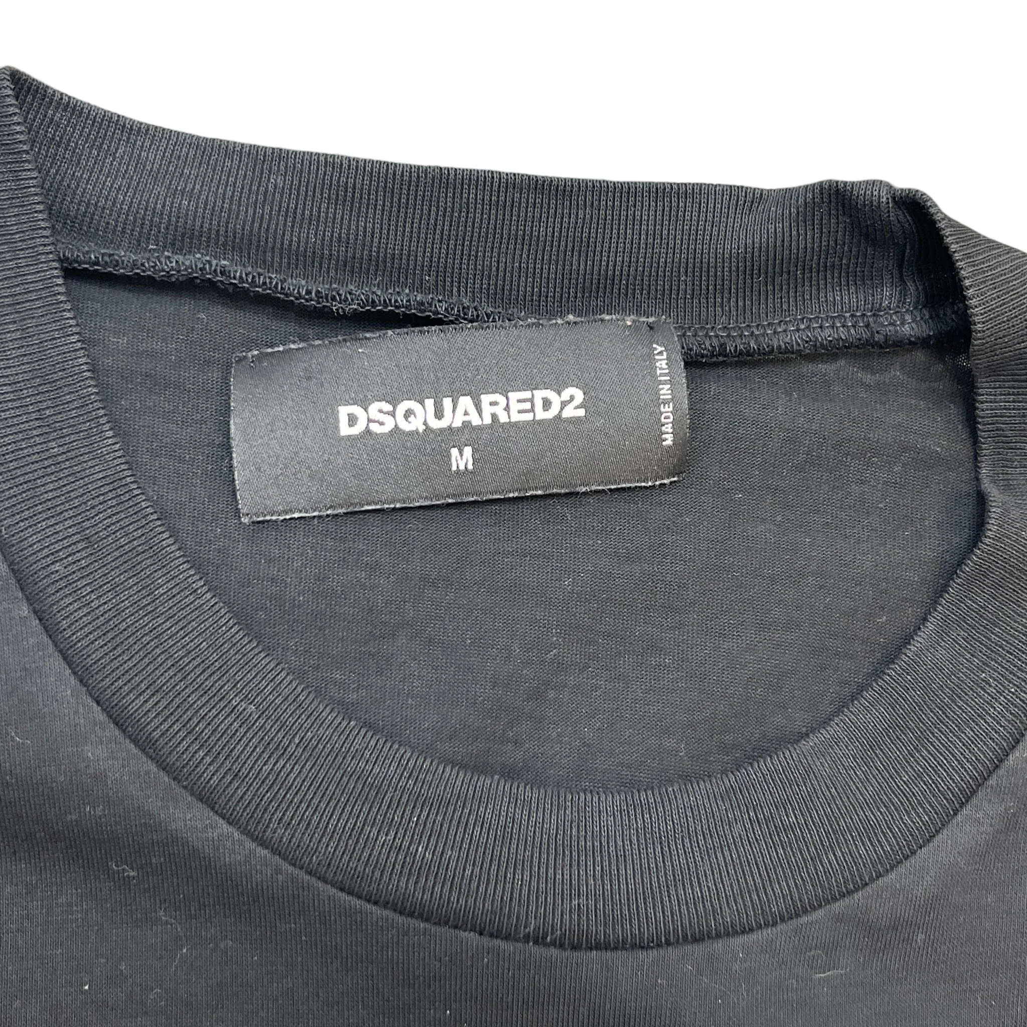Men's Blossom T-Shirt Black Size M - Image 5