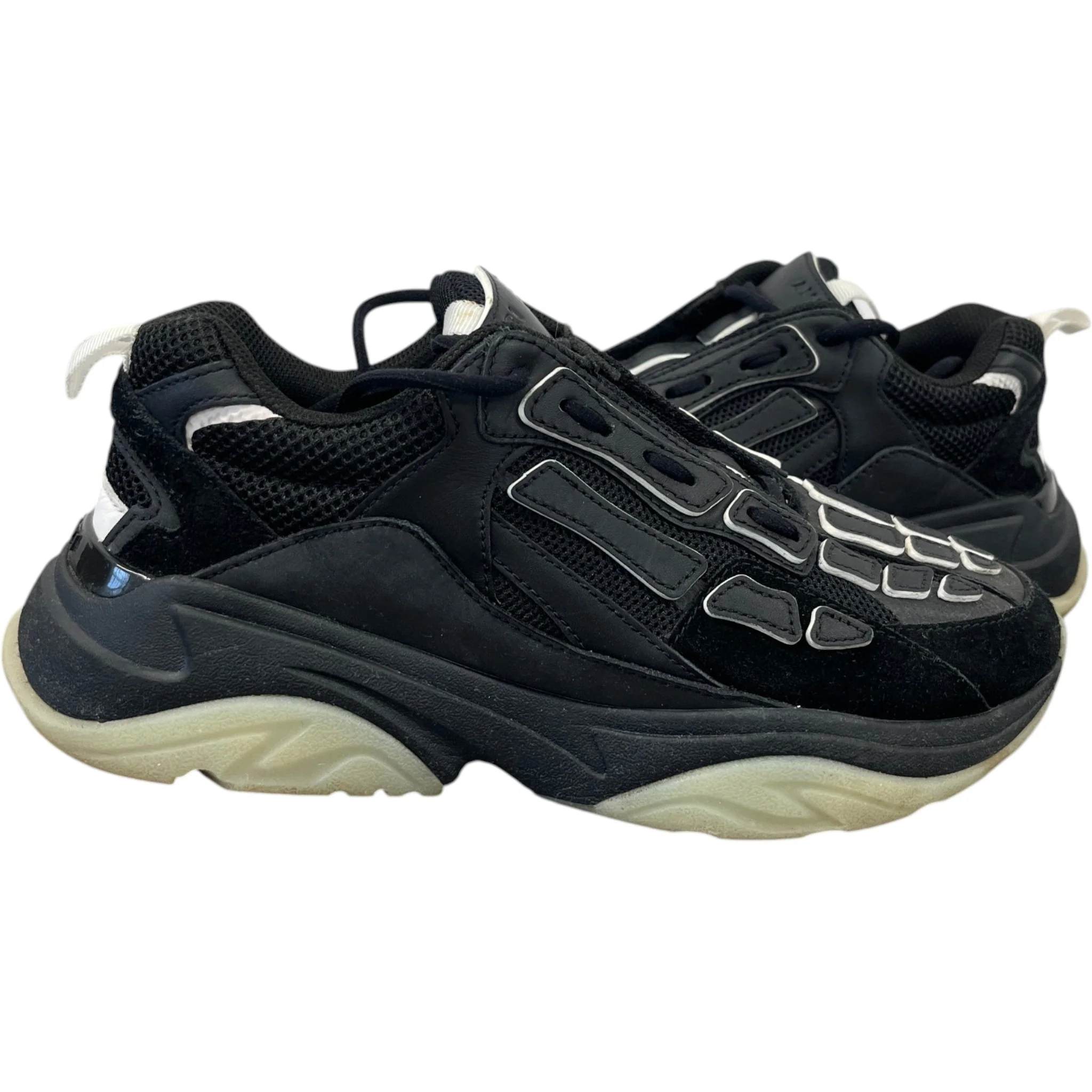 Men's Bone Runner Low Trainers Black Size EU 41 / UK 7 - Image 3