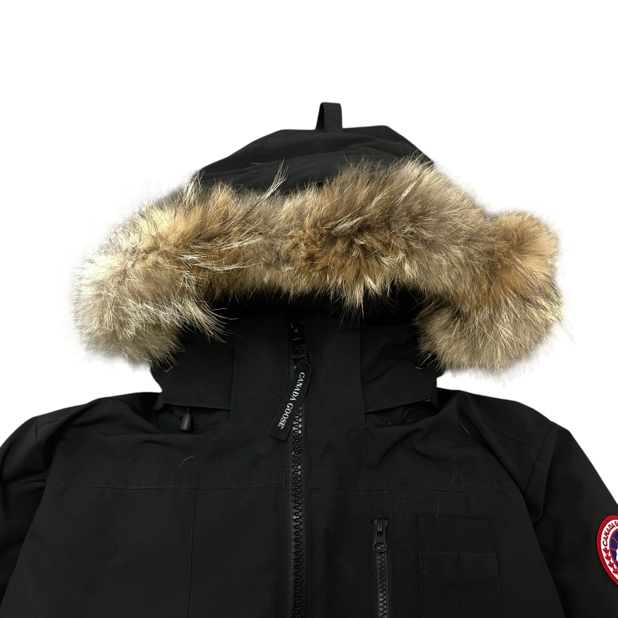 Men's Borden Bomber Down Jacket Black Size S - Image 6