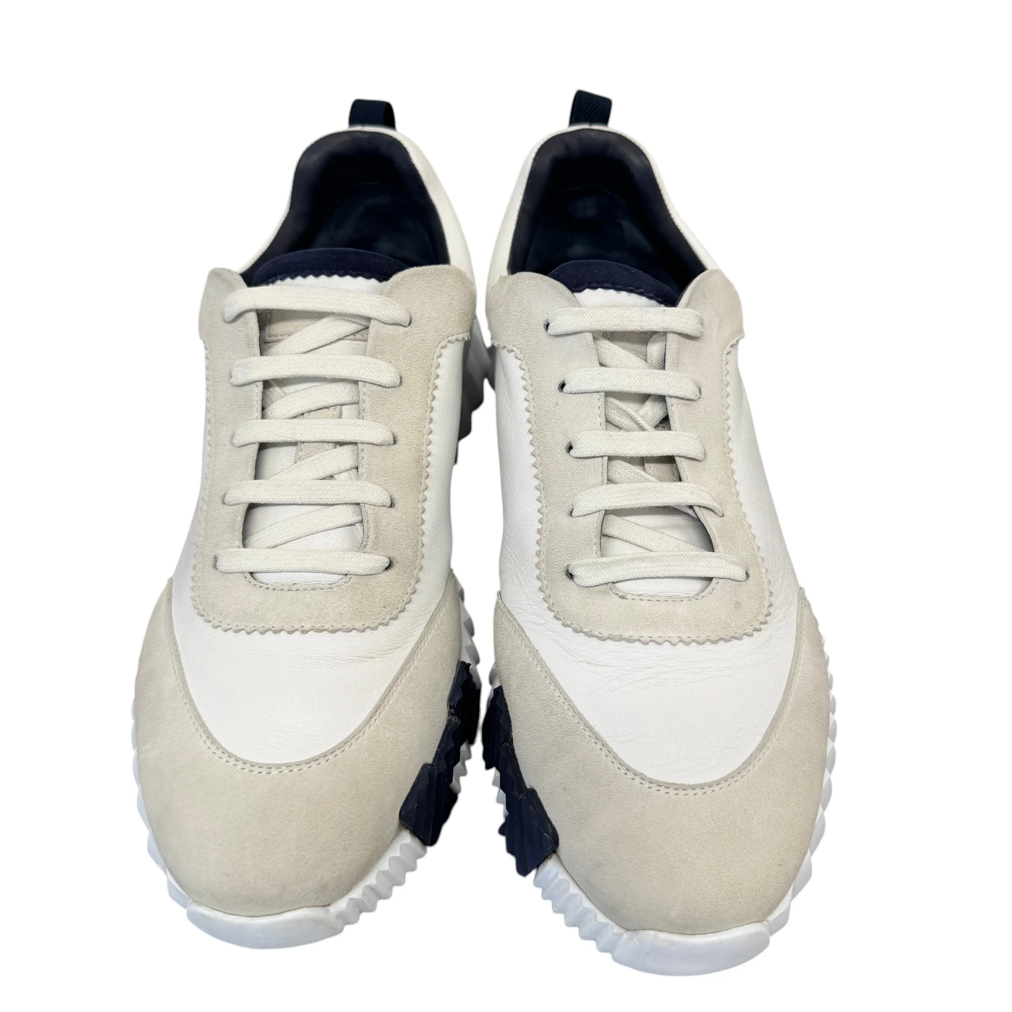 Men's Bouncing Low Trainers White Size EU 44 / UK 10 - Image 7