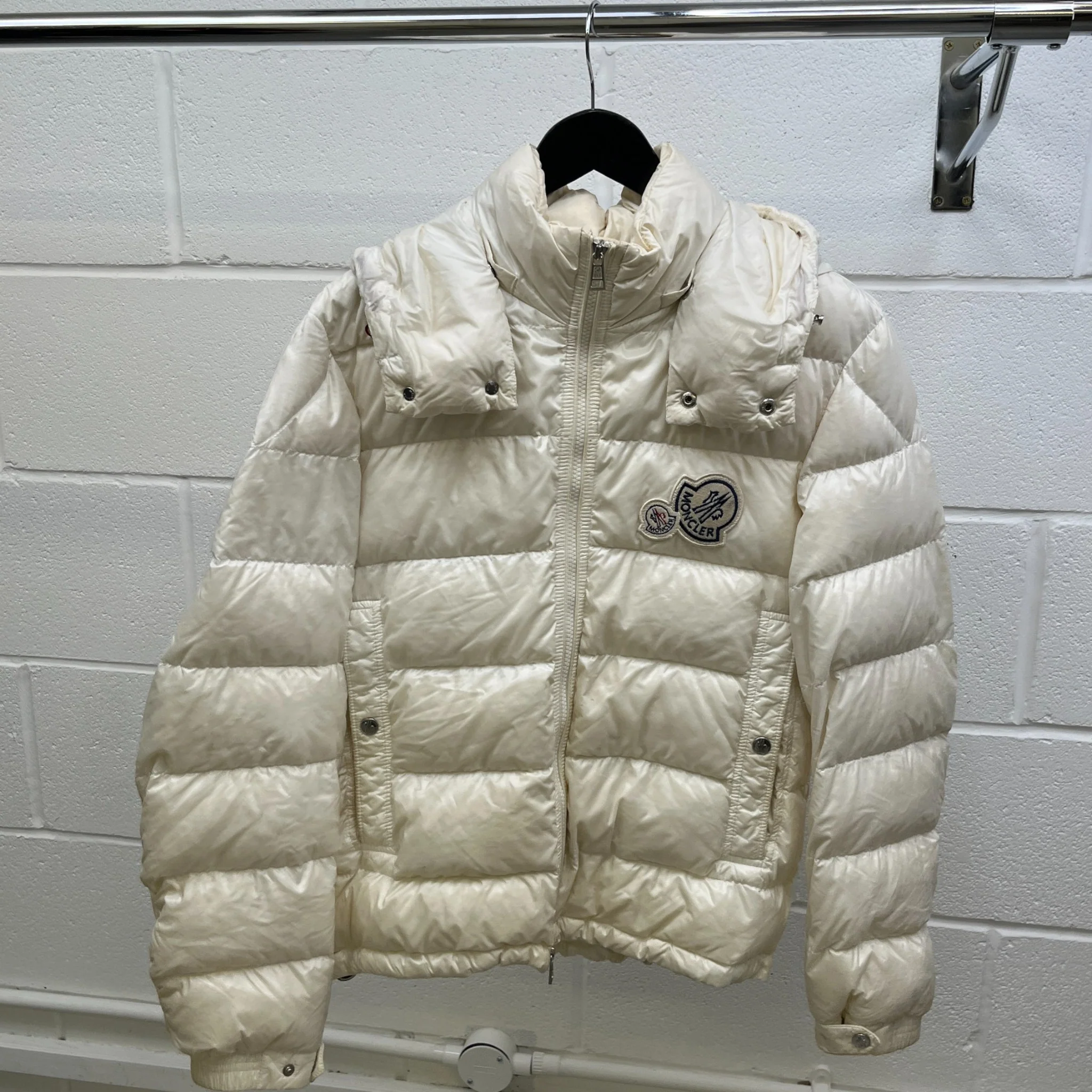 Men's Bramant Down Jacket White Size 2 / M - Image 11