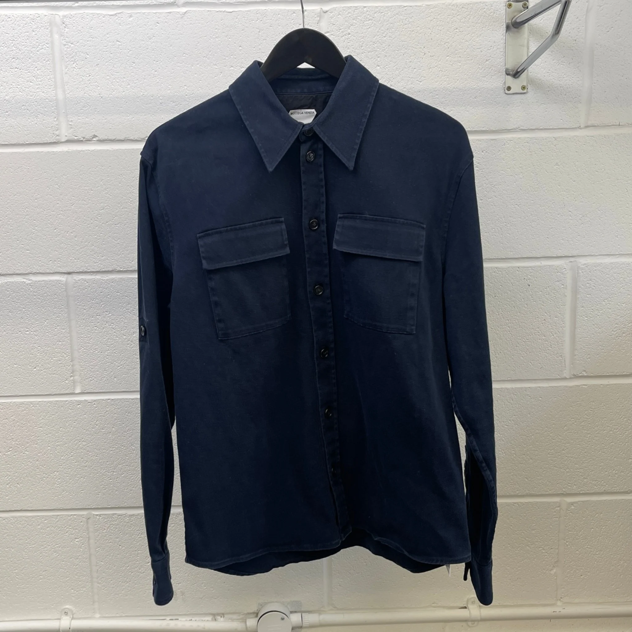 Men's Button Down OverShirt Nude Size IT 50 / UK L - Image 7