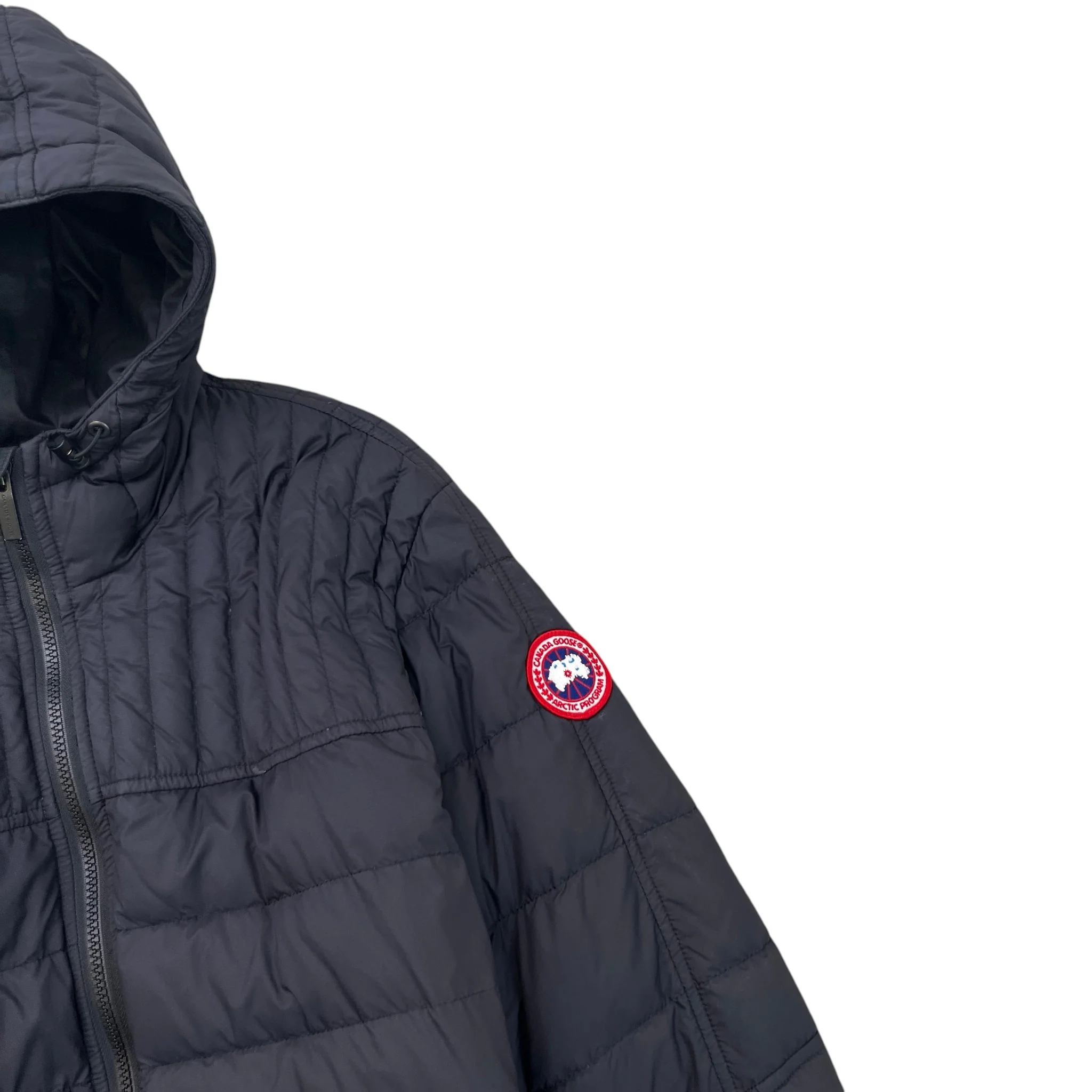 Men's Cabri Hoody Down Jacket Black Size XL - Image 5