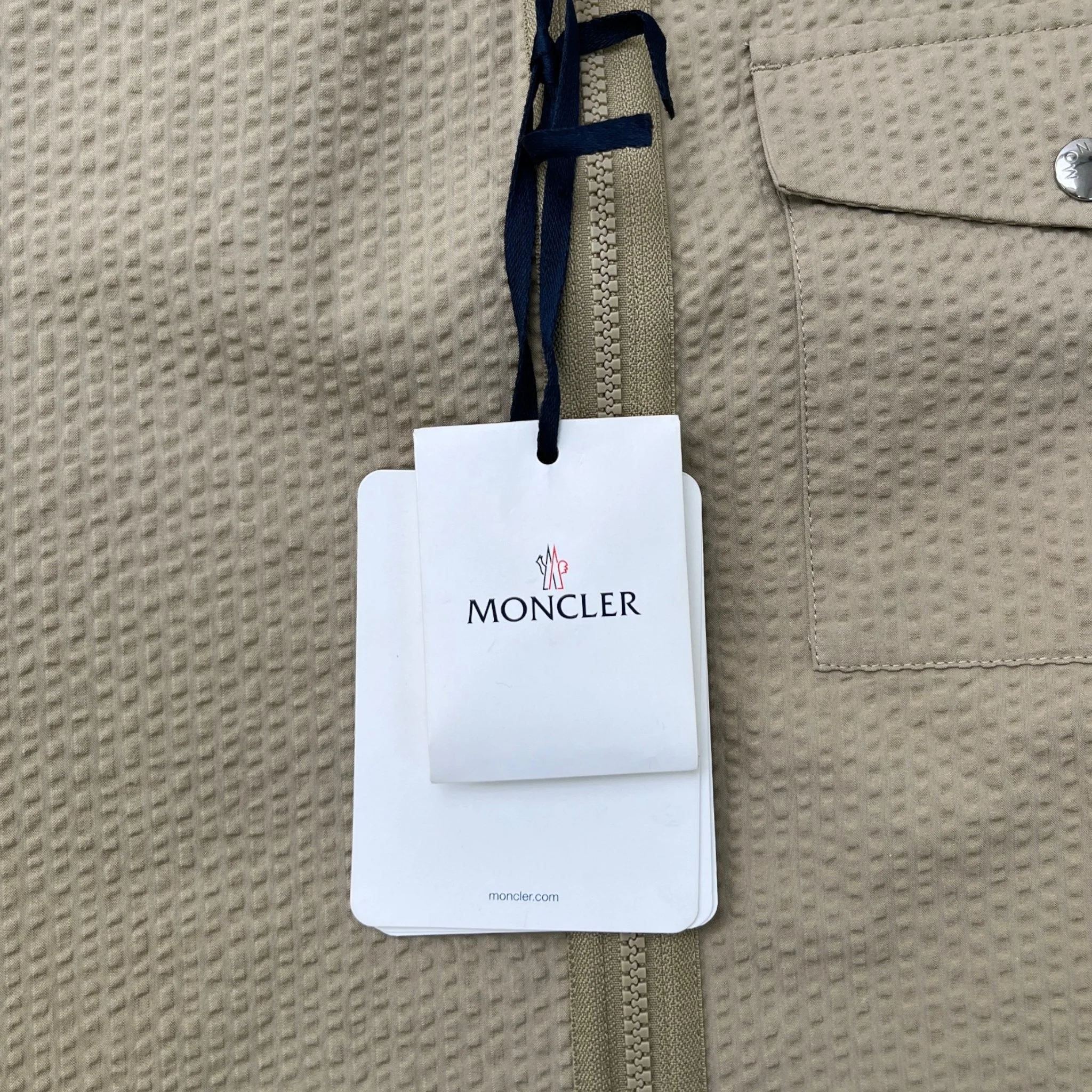 Men's Camica Jacket Beige Size XL - Image 6