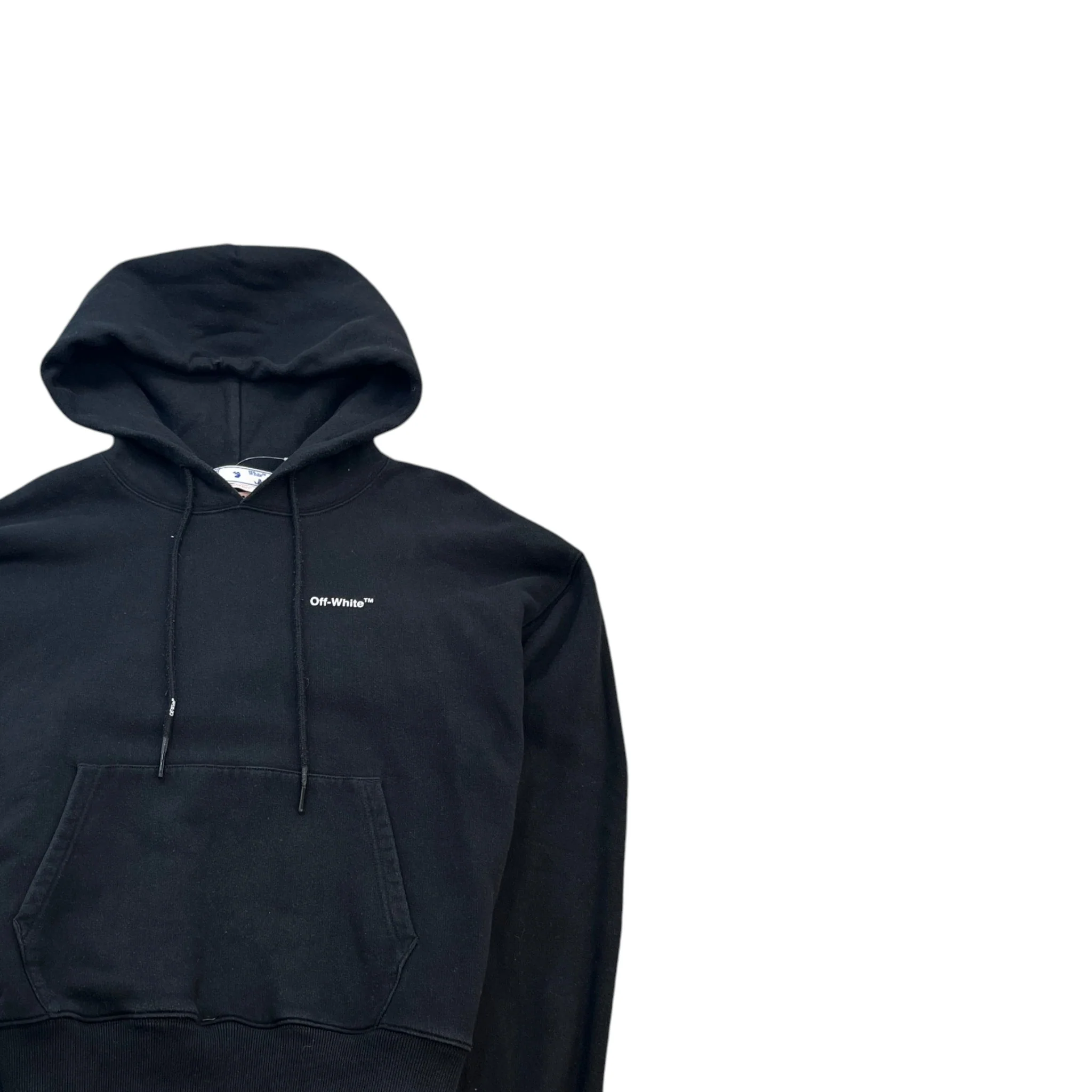 Men's Caravaggio Arrow Logo Hoodie Black Size M - Image 3