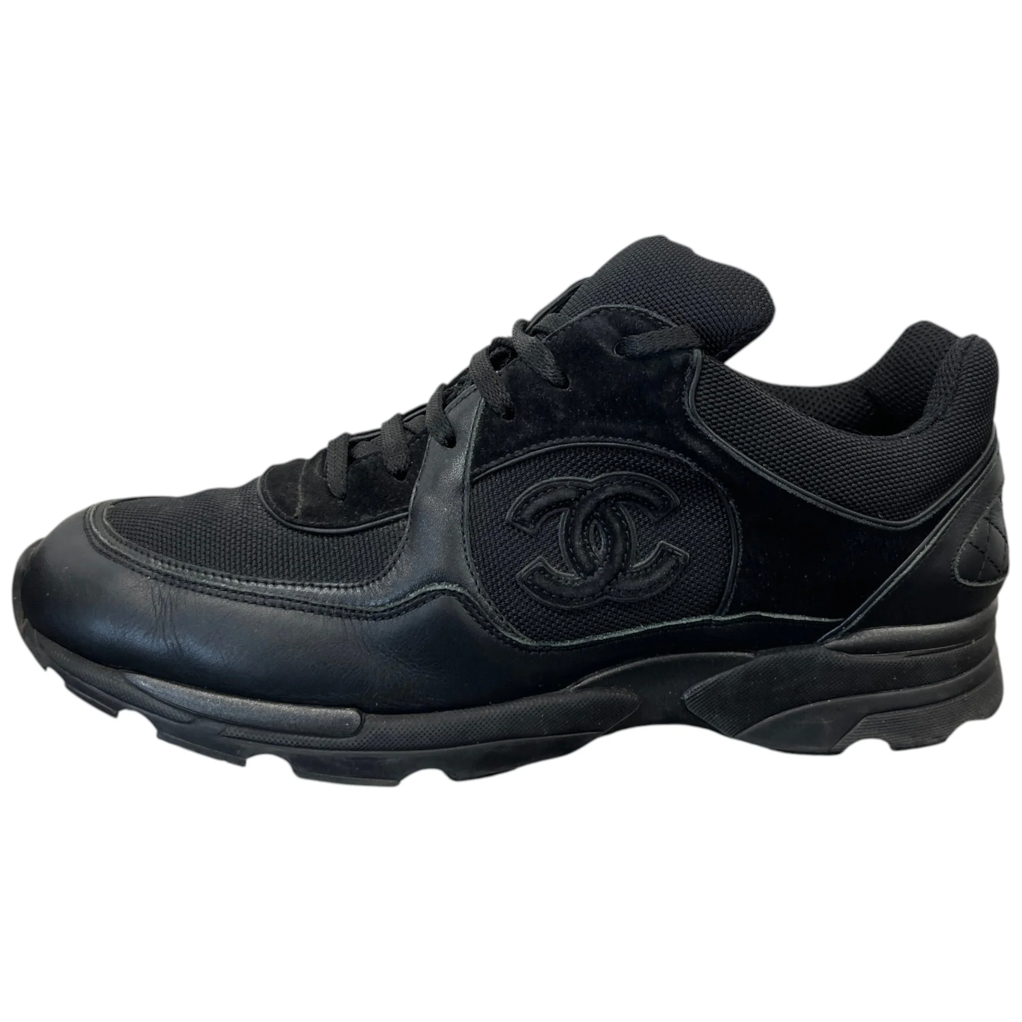 Men's Cc Runners Low Trainers Black Size EU 41 / UK 7 - Image 5