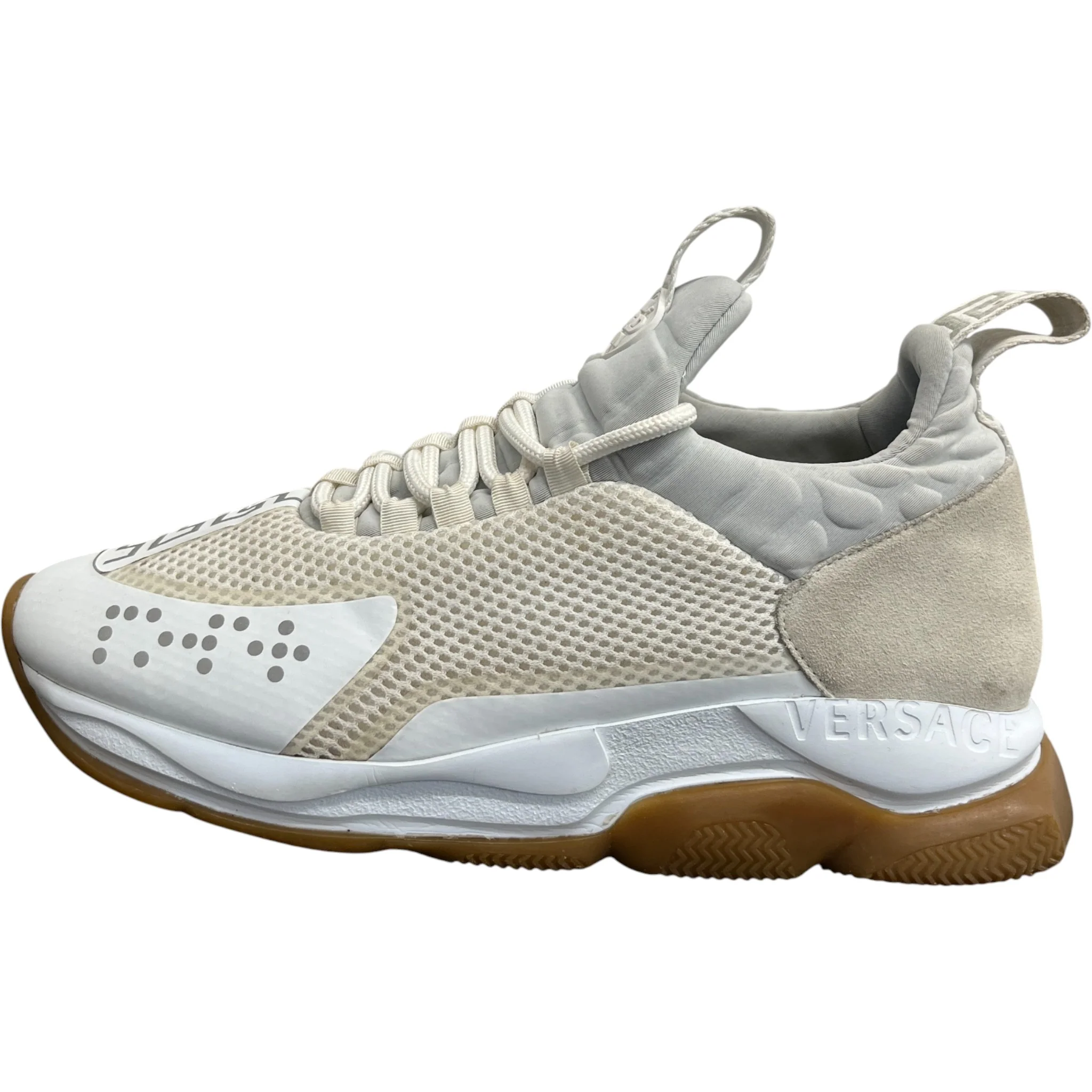 Men's Chain Reaction Low Trainers White Size EU 42.5 / UK 8.5 - Image 5
