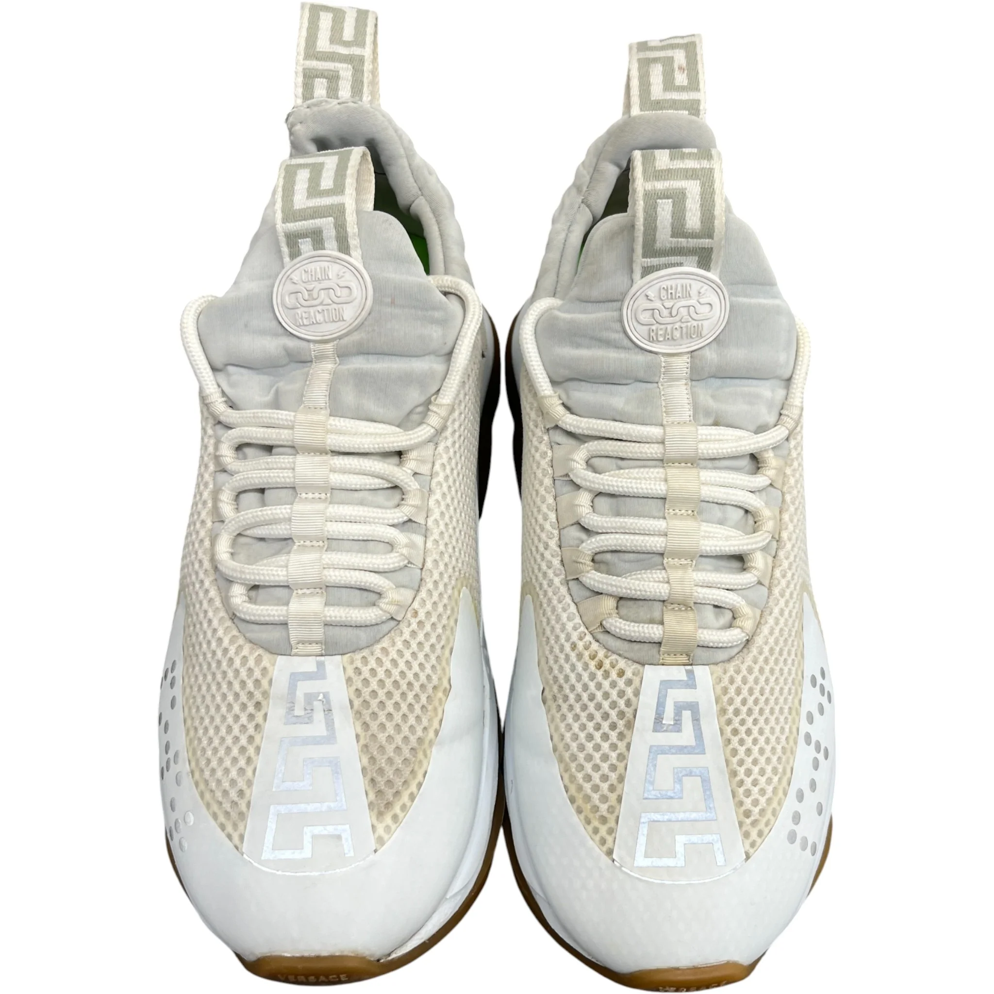 Men's Chain Reaction Low Trainers White Size EU 42.5 / UK 8.5 - Image 6