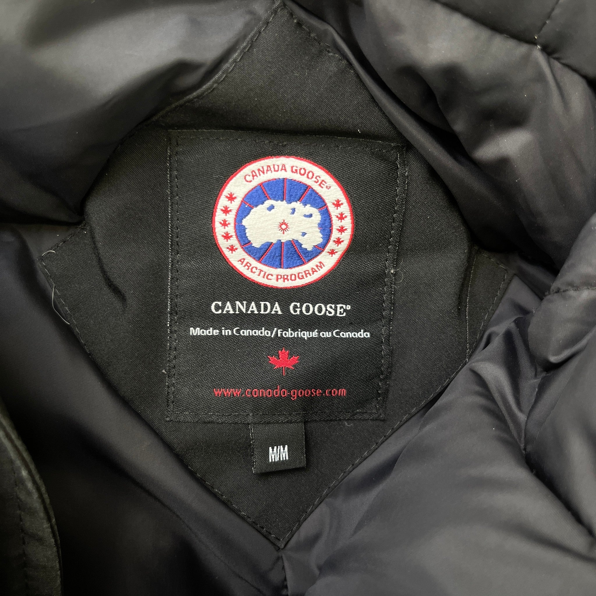 Men's Chateau Parka Down Jacket Black Size M - Image 7