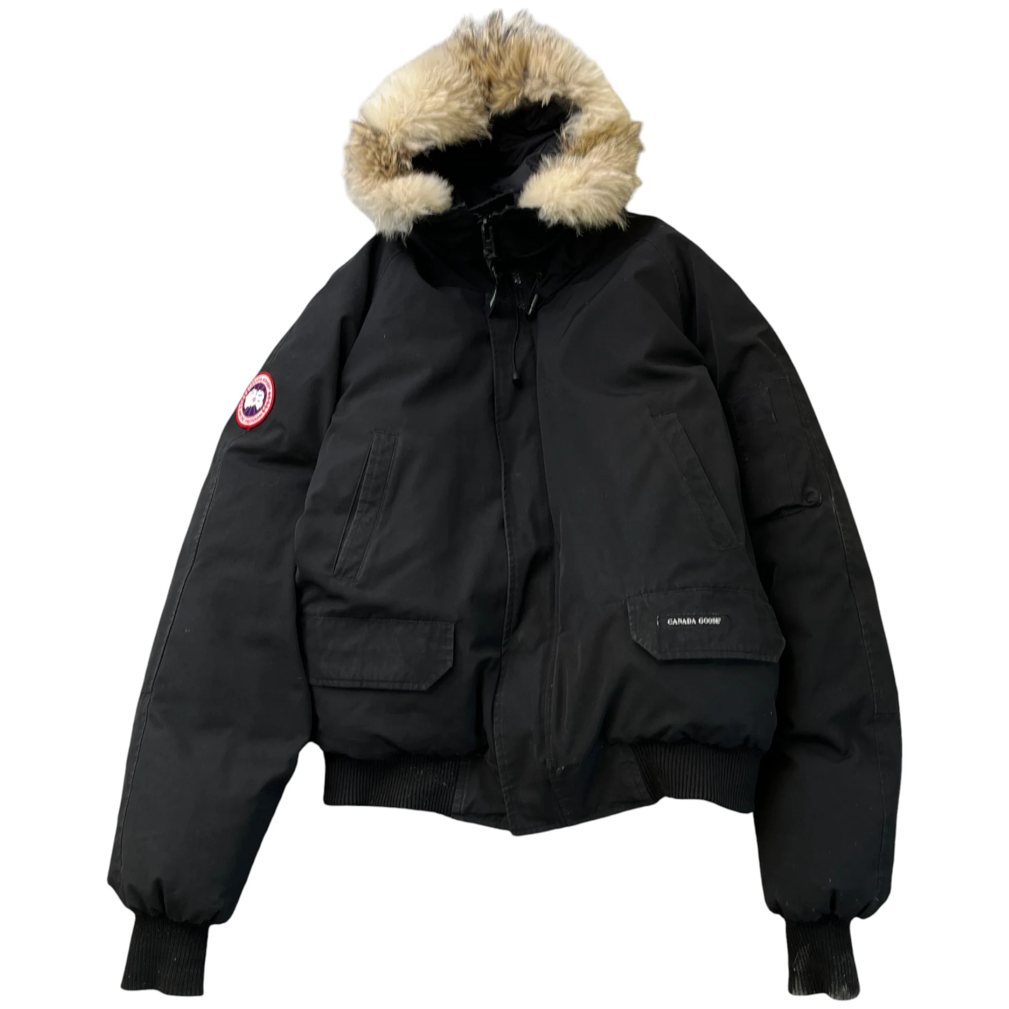 Men's Chilliwack Bomber Down Jacket Black Size XXL