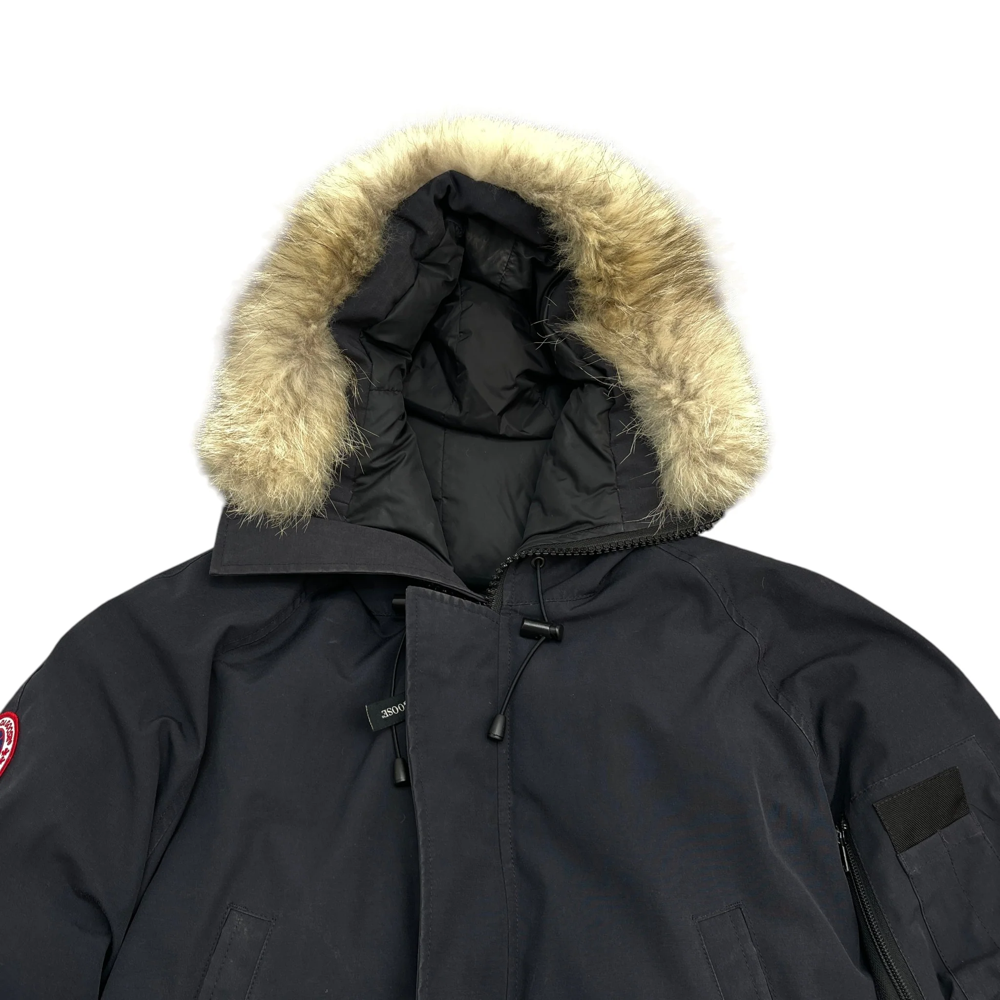 Men's Chilliwack Bomber Down Jacket Navy Size S - Image 7