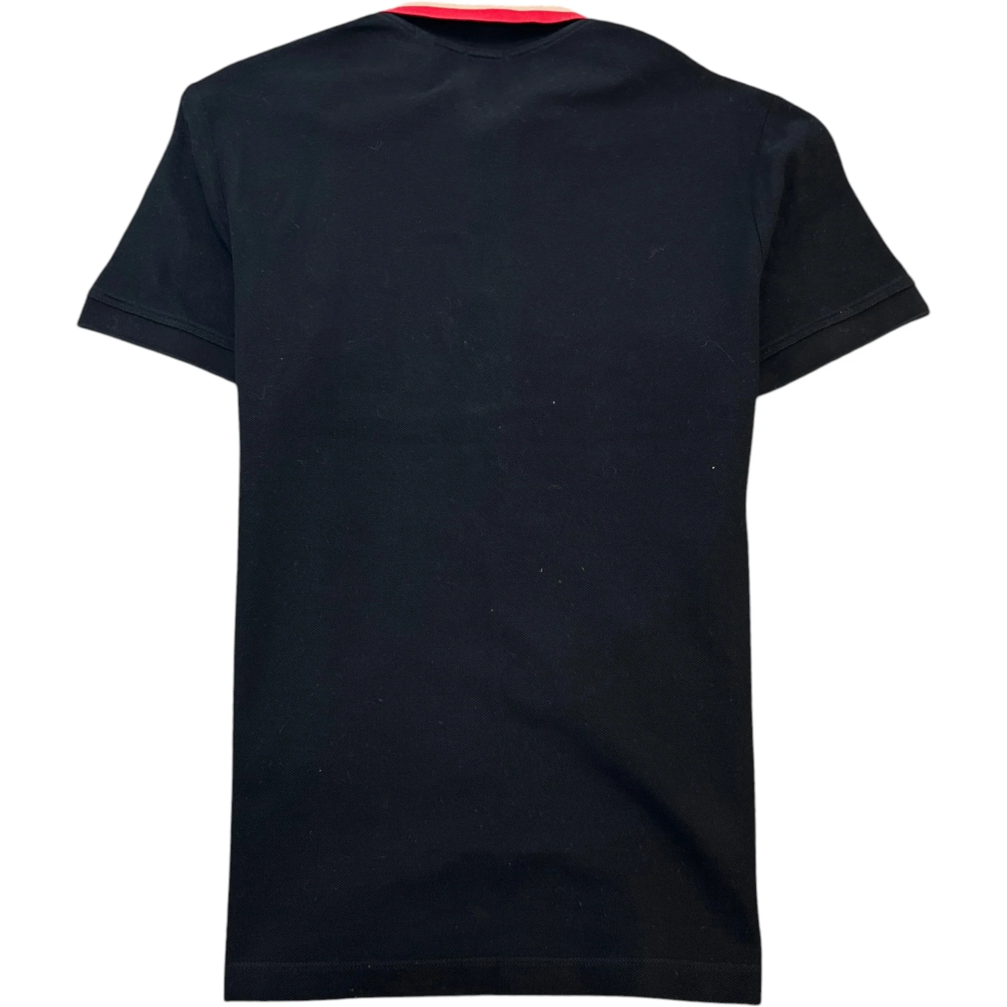 Men's Collar Logo Polo Shirt Black Size M - Image 2