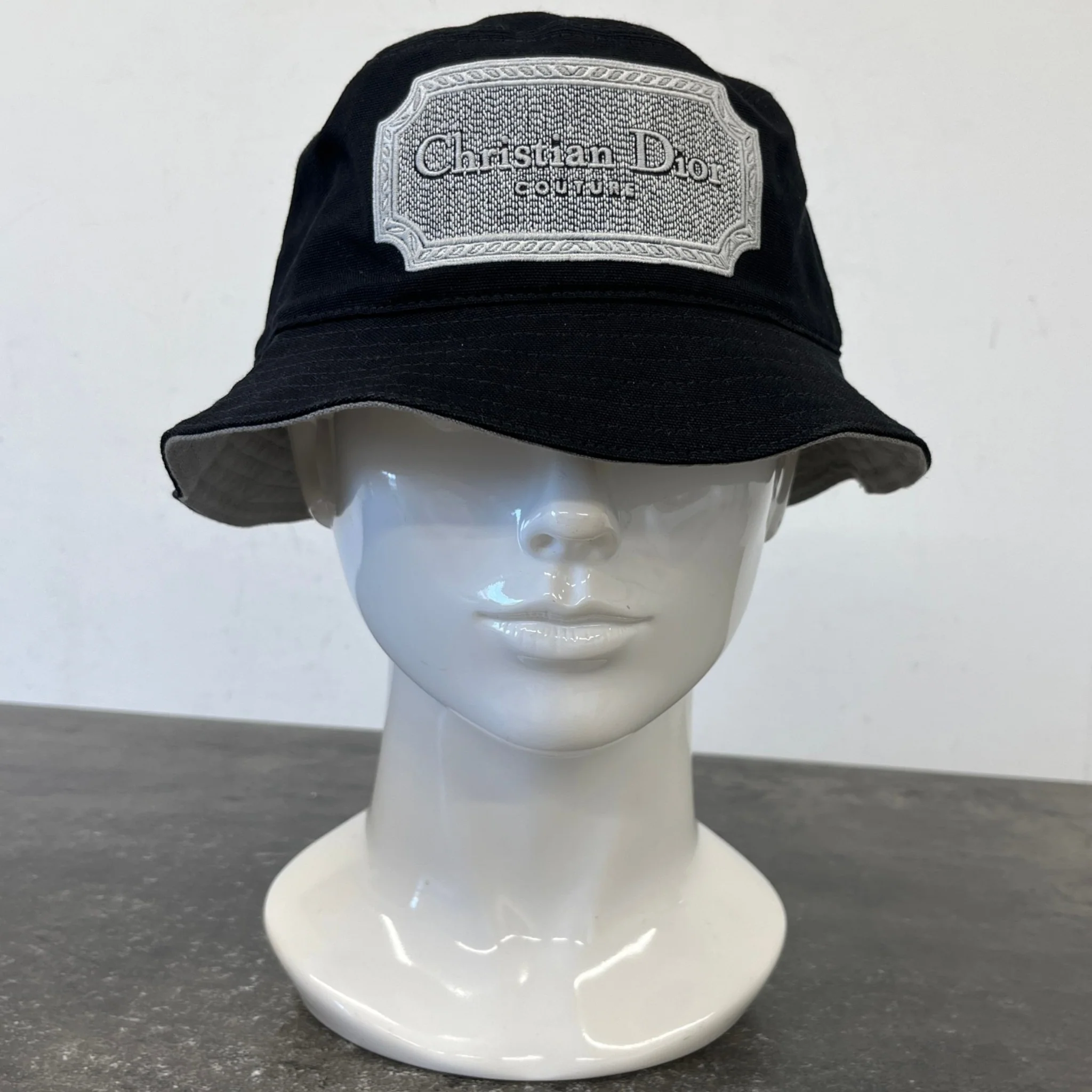 Men's Coutour Bucket Hat Black Size M - Image 8