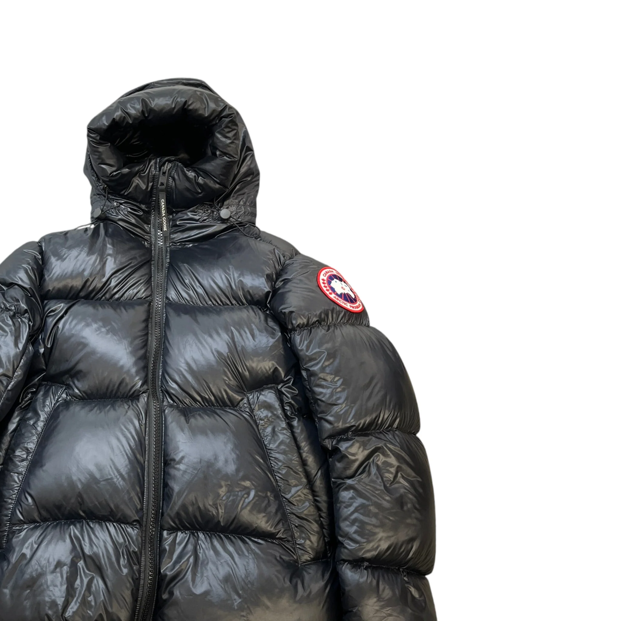 Men's Crofton Puffer Down Jacket Black Size L - Image 3