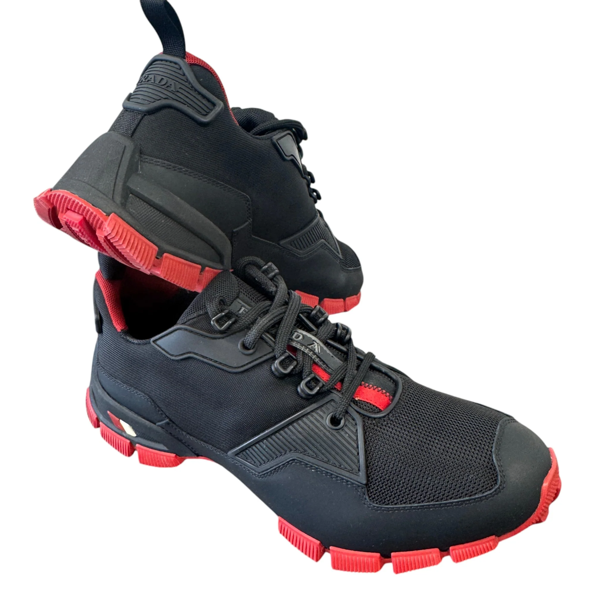 Men's Cross Section Low Trainers Black Size EU 41 / UK 7 - Image 10